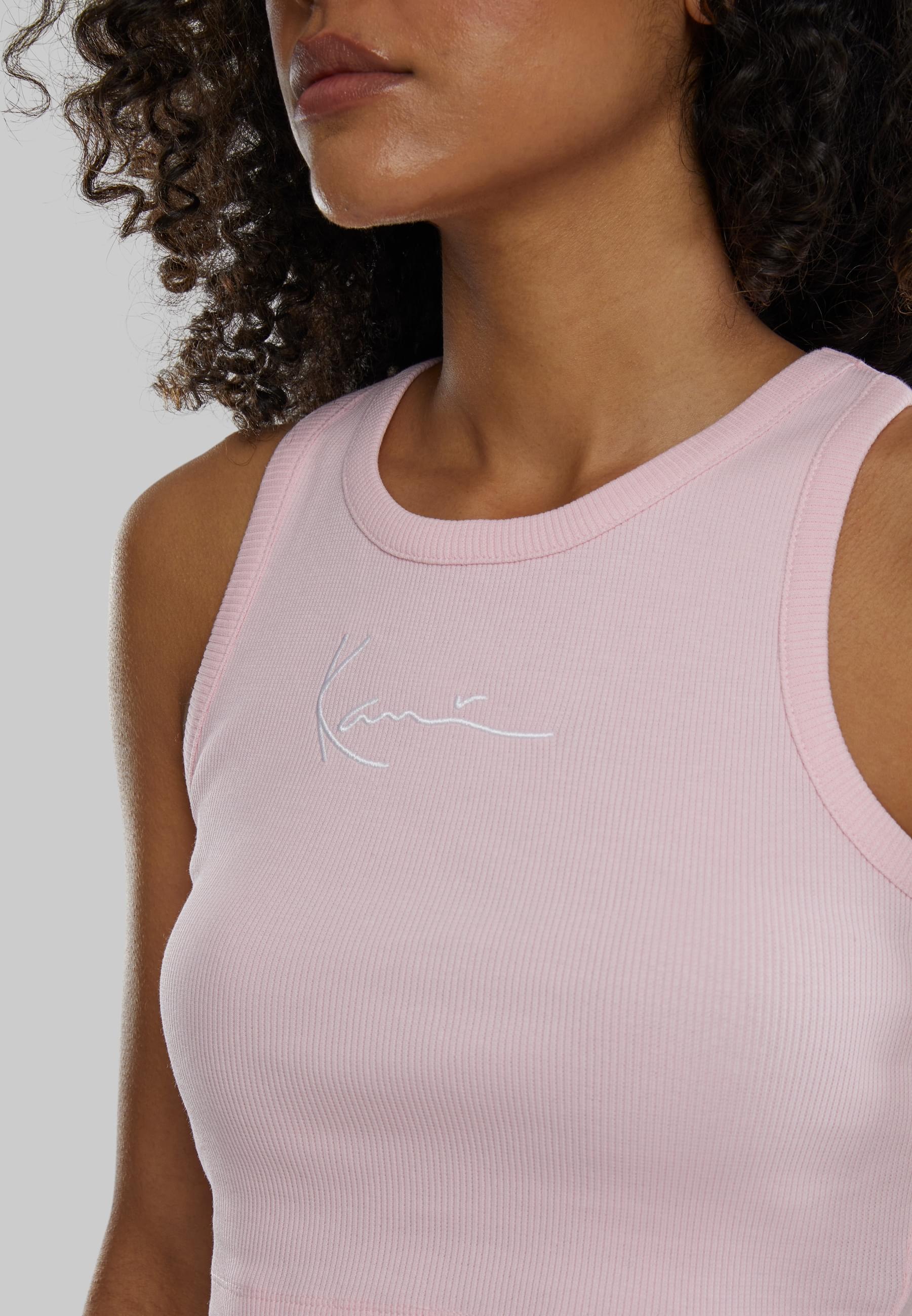 Karl Kani Muskelshirt »Karl Kani Small Signature Essential Racer Rib Top«, (1 tlg.)