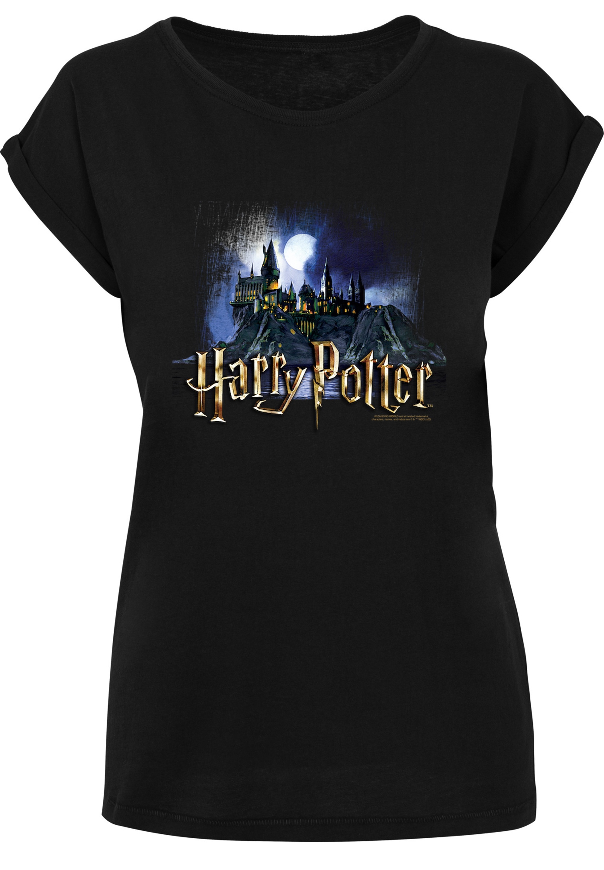 F4NT4STIC T-Shirt »Harry Potter Hogwarts Castle«, Print