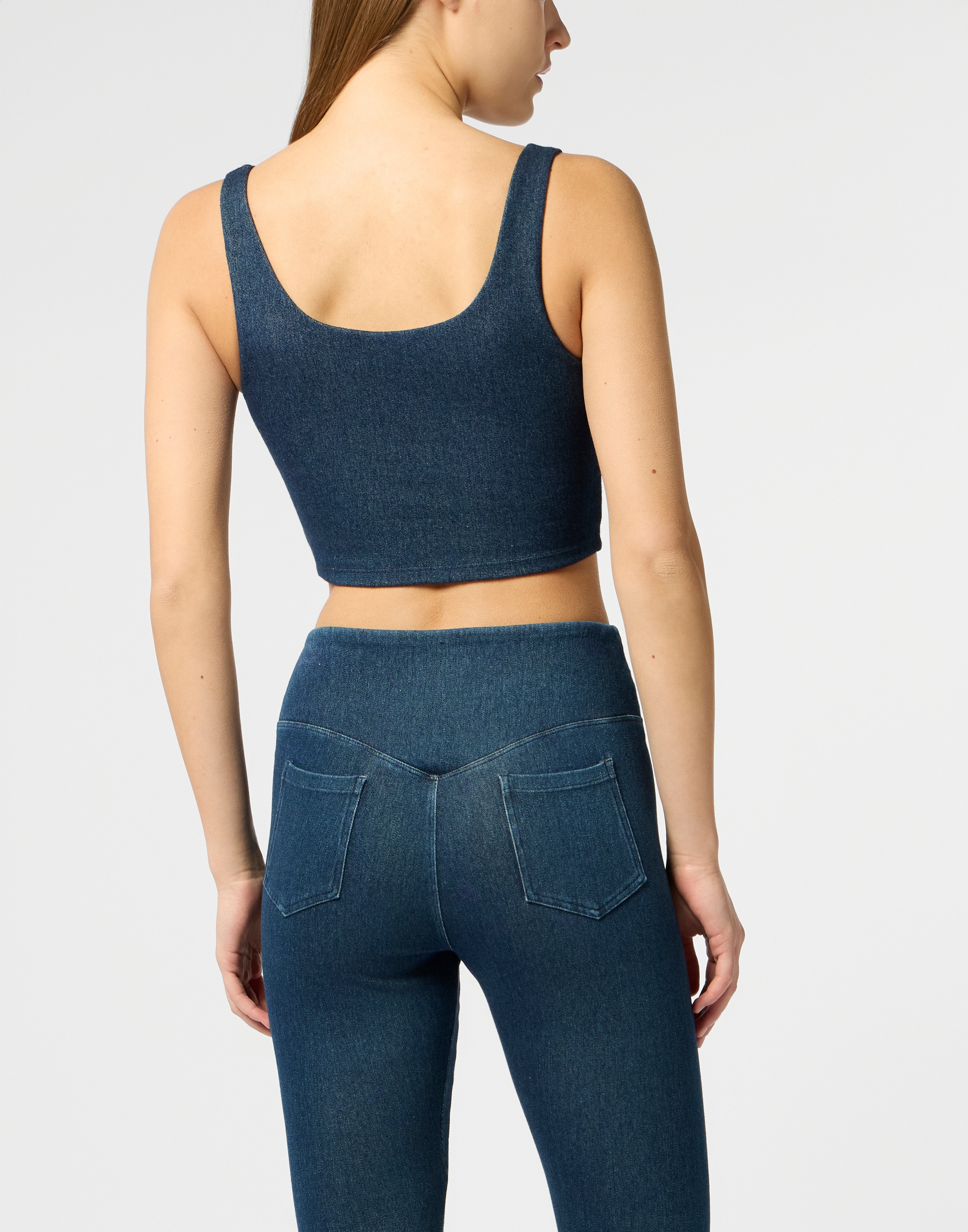 PLEIN SPORT Lauftop »Top Denim Touch PS«