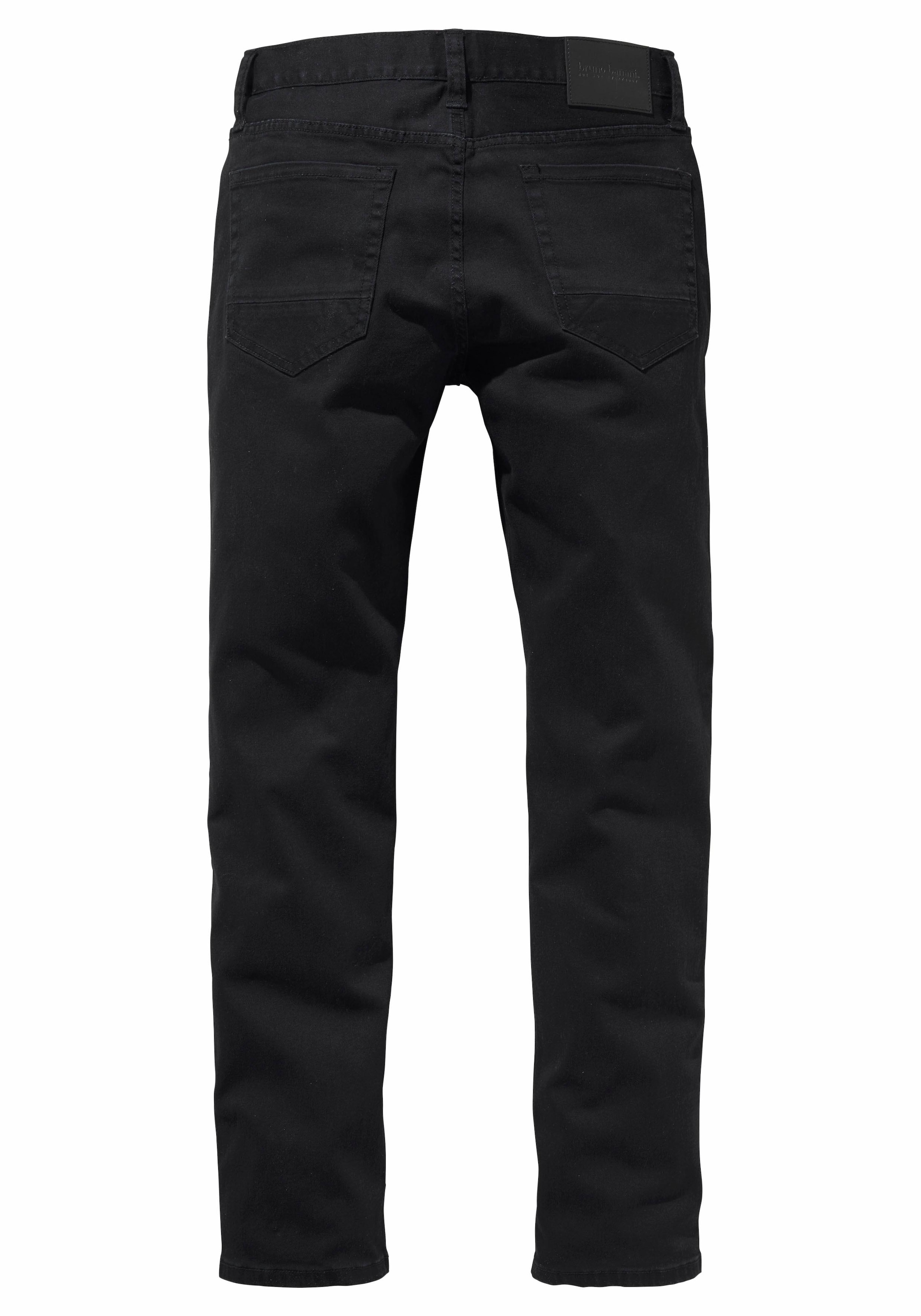 Bruno Banani Straight-Jeans »Hutch«, gerade Beinform, teilweise mit modischen Destroyed-Effekten