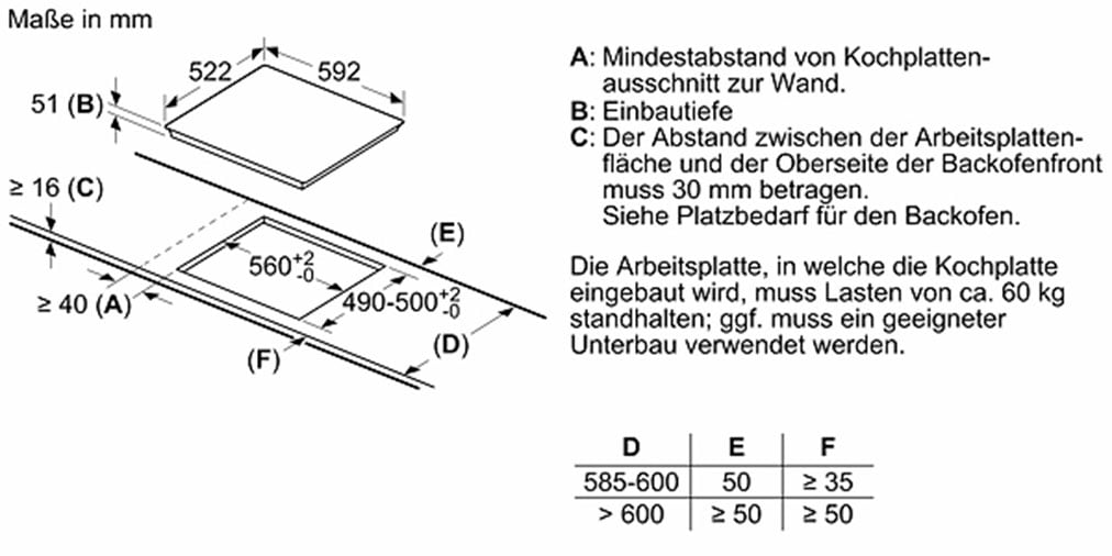 SIEMENS Induktions Herd-Set »HE271ABB4«, mit Teleskopauszug nachrüstbar, 3D Heißluft