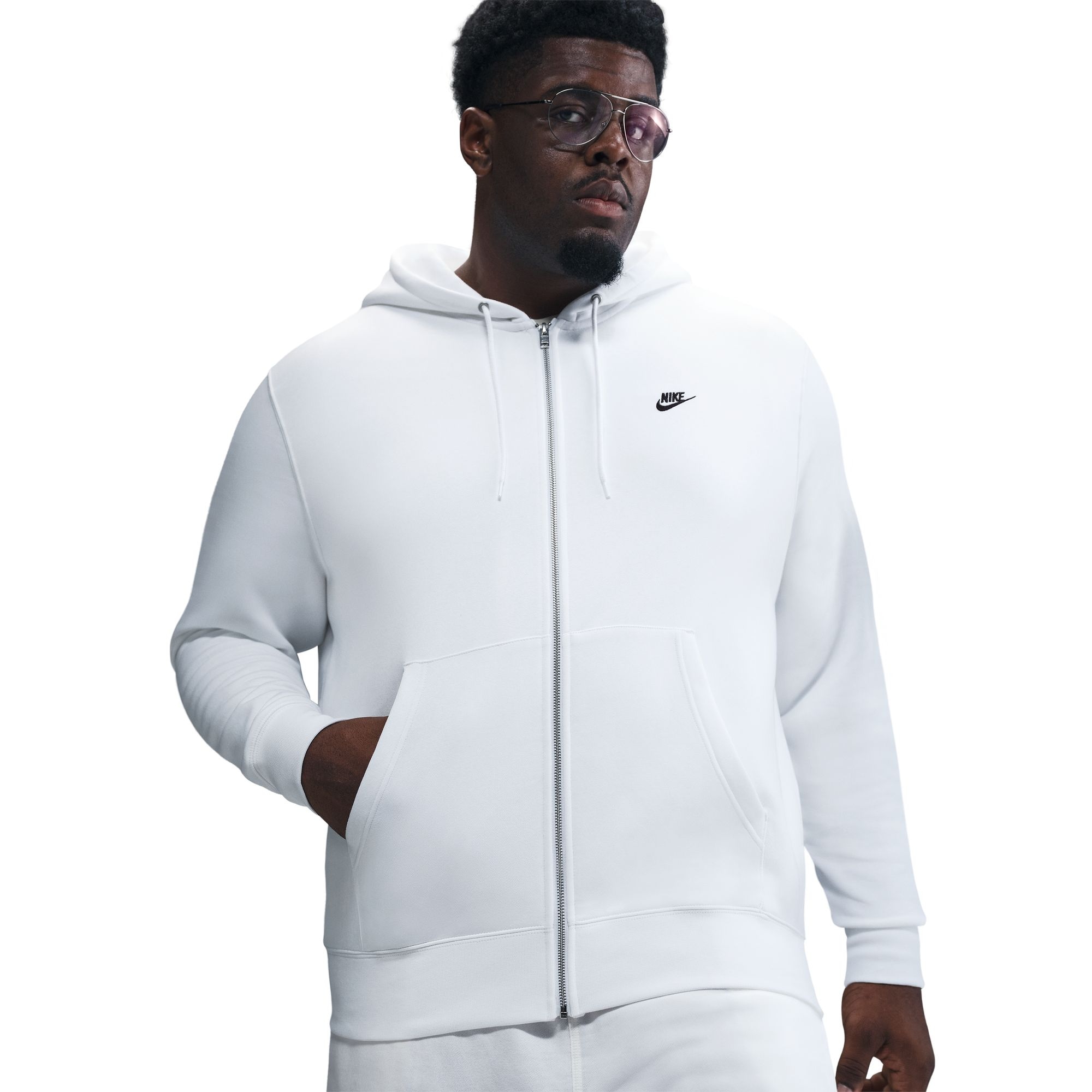 Nike Sportswear Kapuzensweatshirt »M NK CLUB BB FZ HOODIE«, sportlicher Stil, für sportliche Aktivitäten und Freizeit
