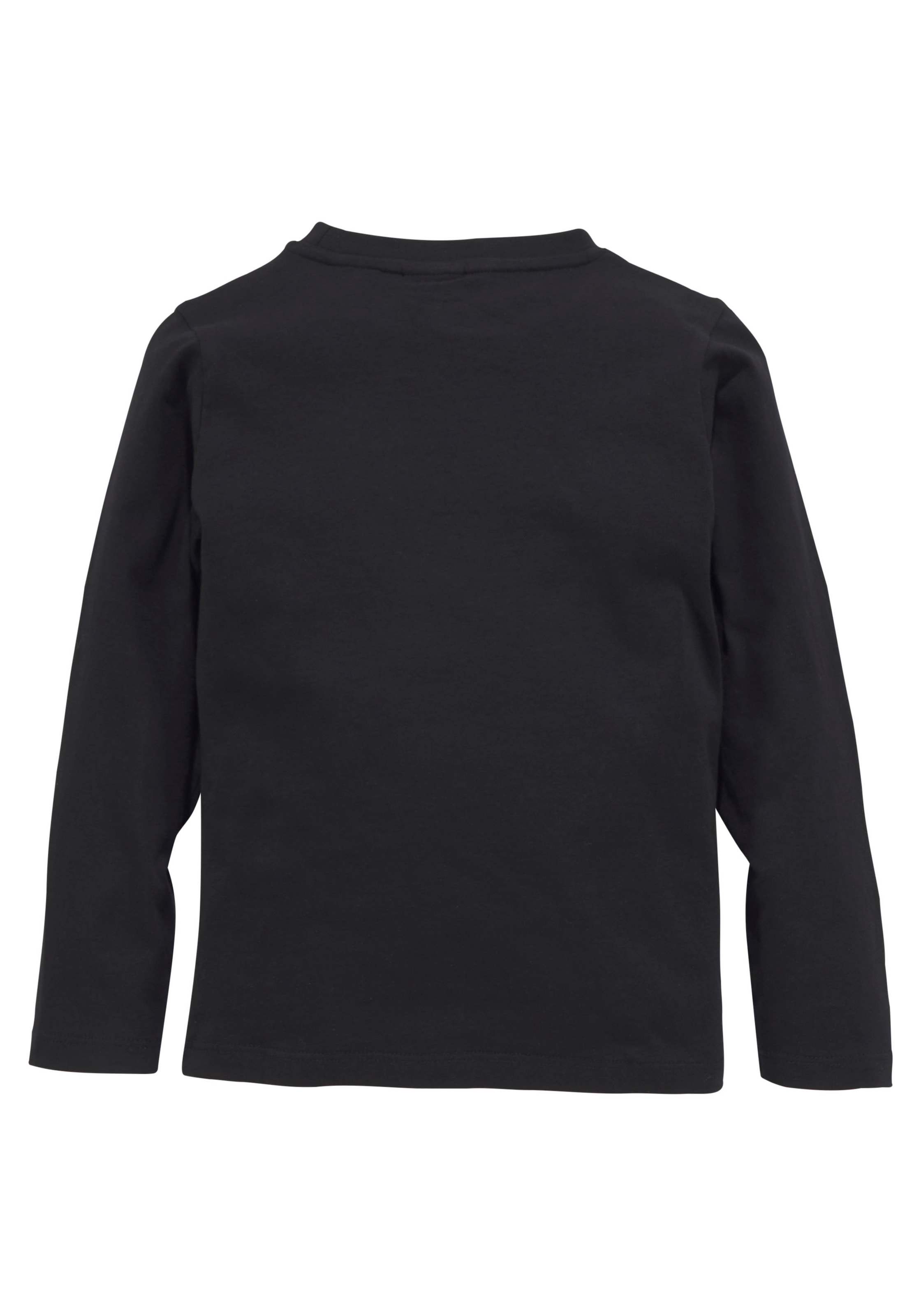 KIDSWORLD Langarmshirt »GREEN DINO«, langärmlig, mit trendigem Druck, Rundhalsausschnitt, aus Baumwolle