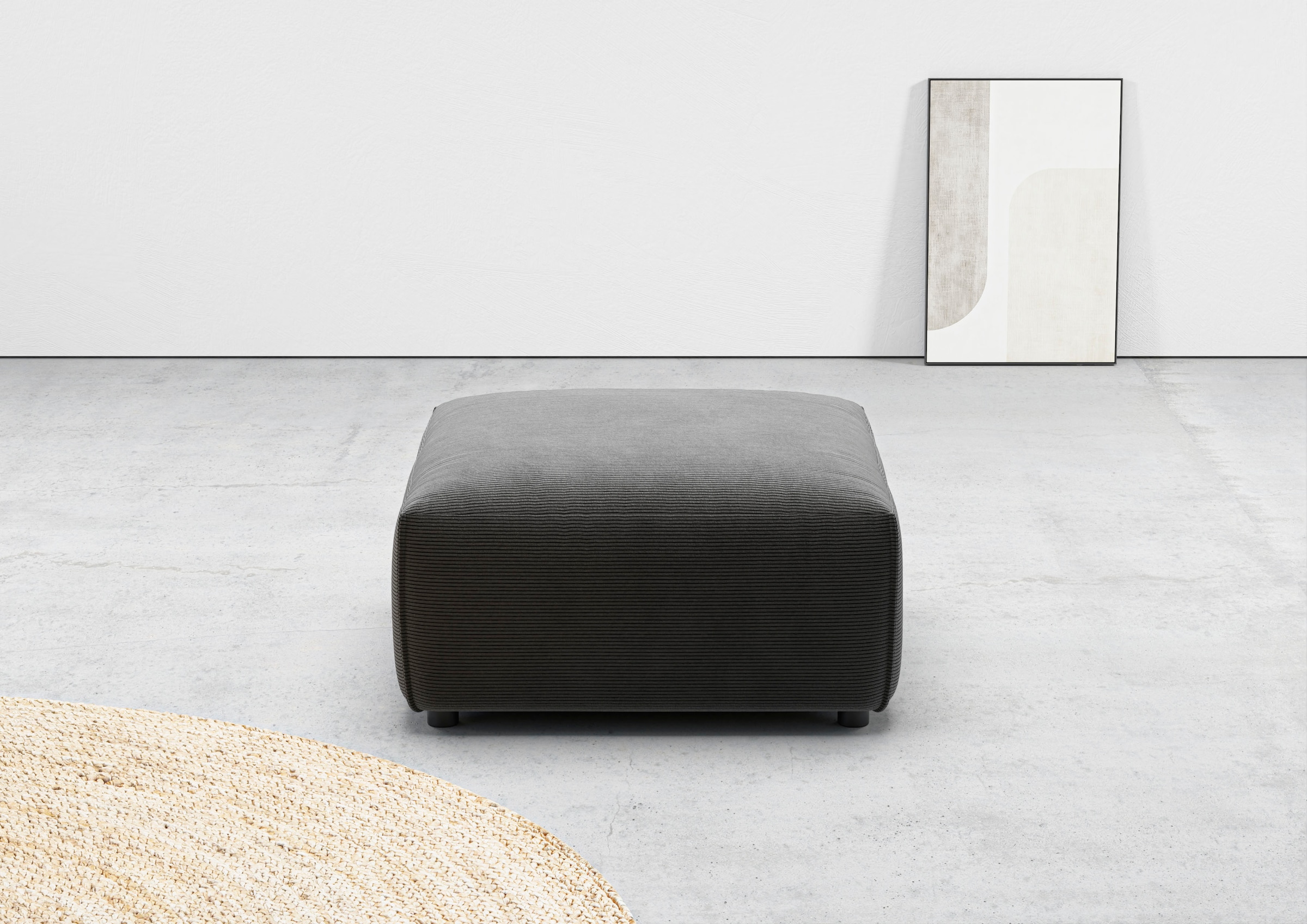 Home affaire Hocker "Glimminge auch in Breitcord, Feincord und Easy care-Bezug" passend zur Serie "Glimminge"