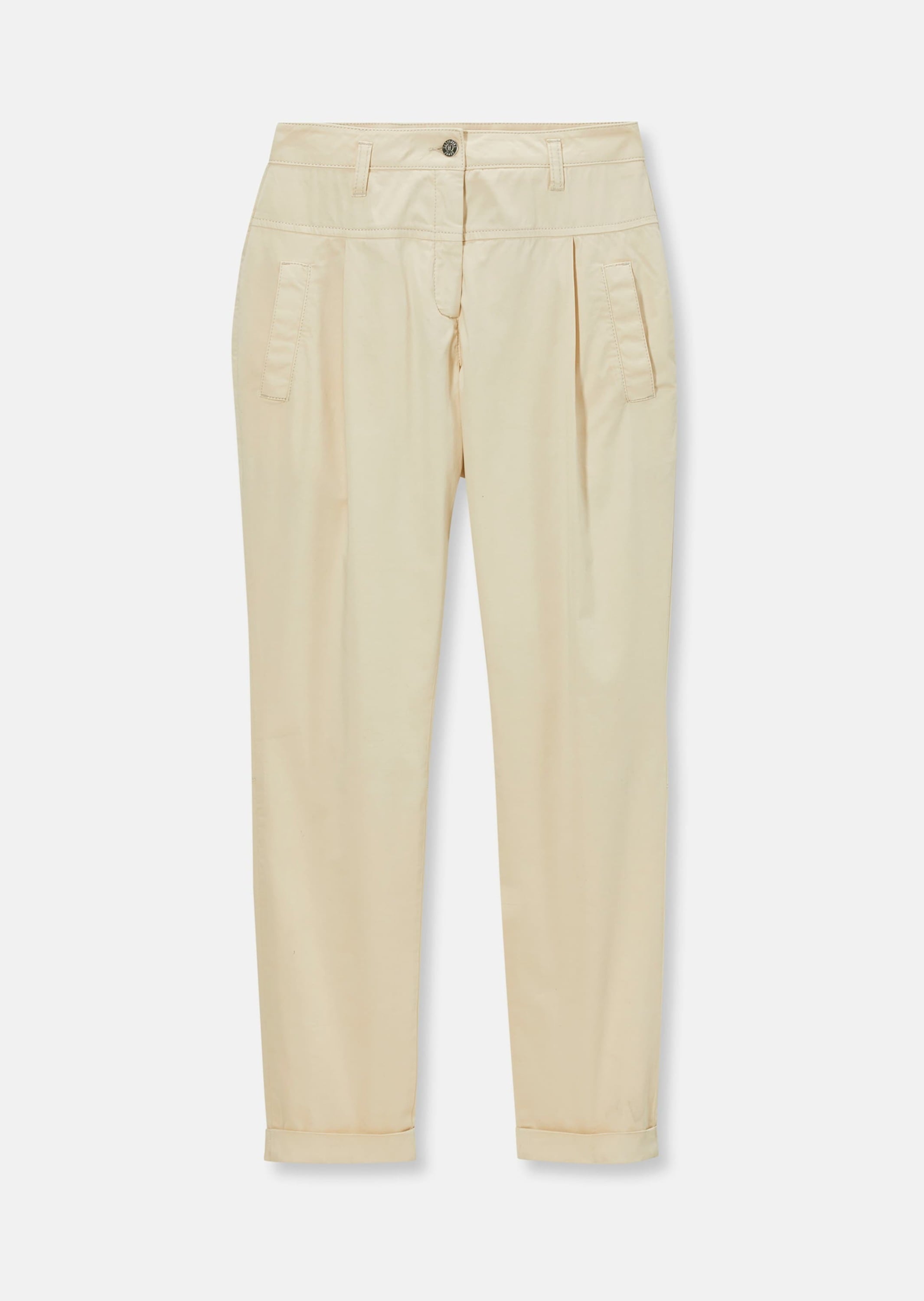 MADELEINE Chinohose "Hose Modische Chino-Hose mit Bundfalten"