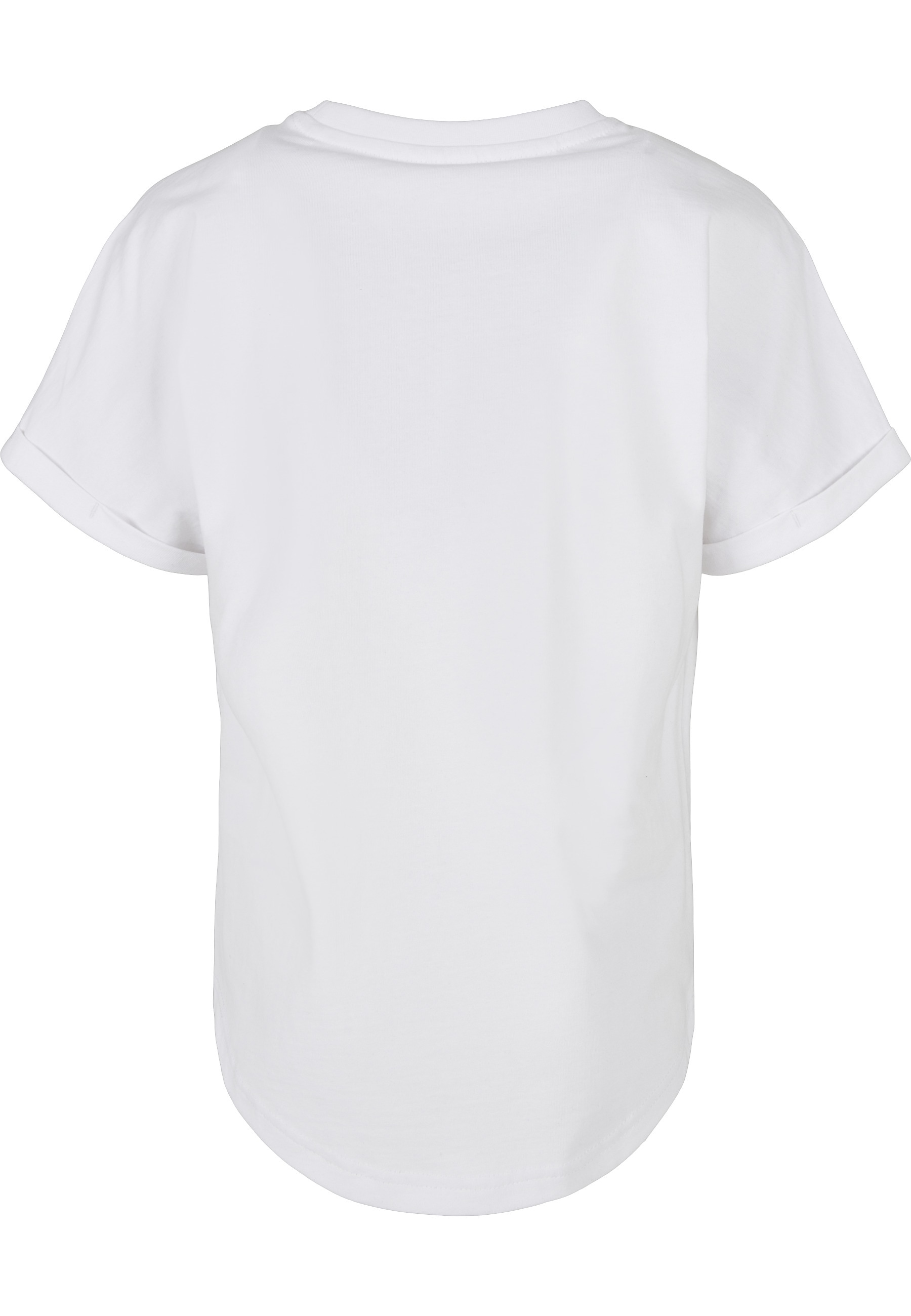 URBAN CLASSICS Kurzarmshirt »Urban Classics Herren Boys Long Shaped Turnup Tee 2-Pack« 1 Stk.