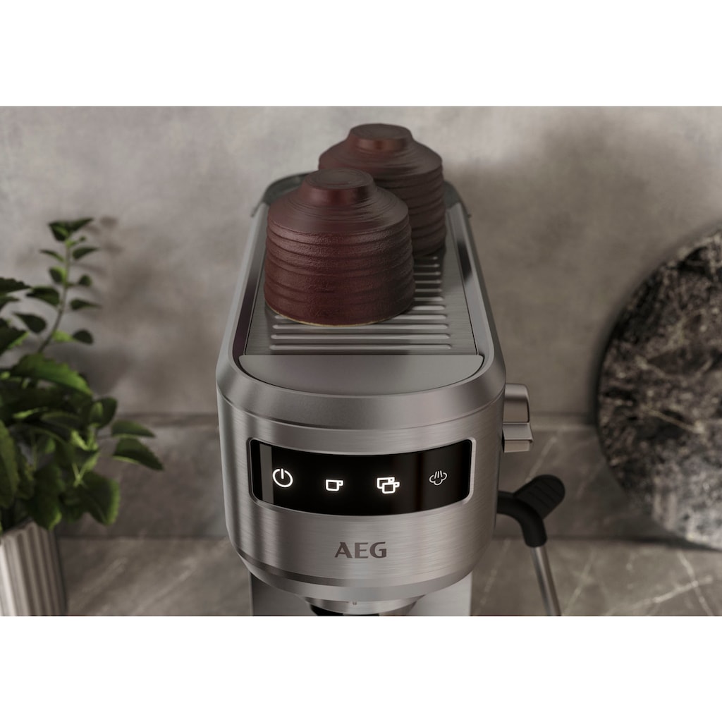 AEG Siebträgermaschine »Gourmet 6 EC6-1-6ST«, Korbfilter