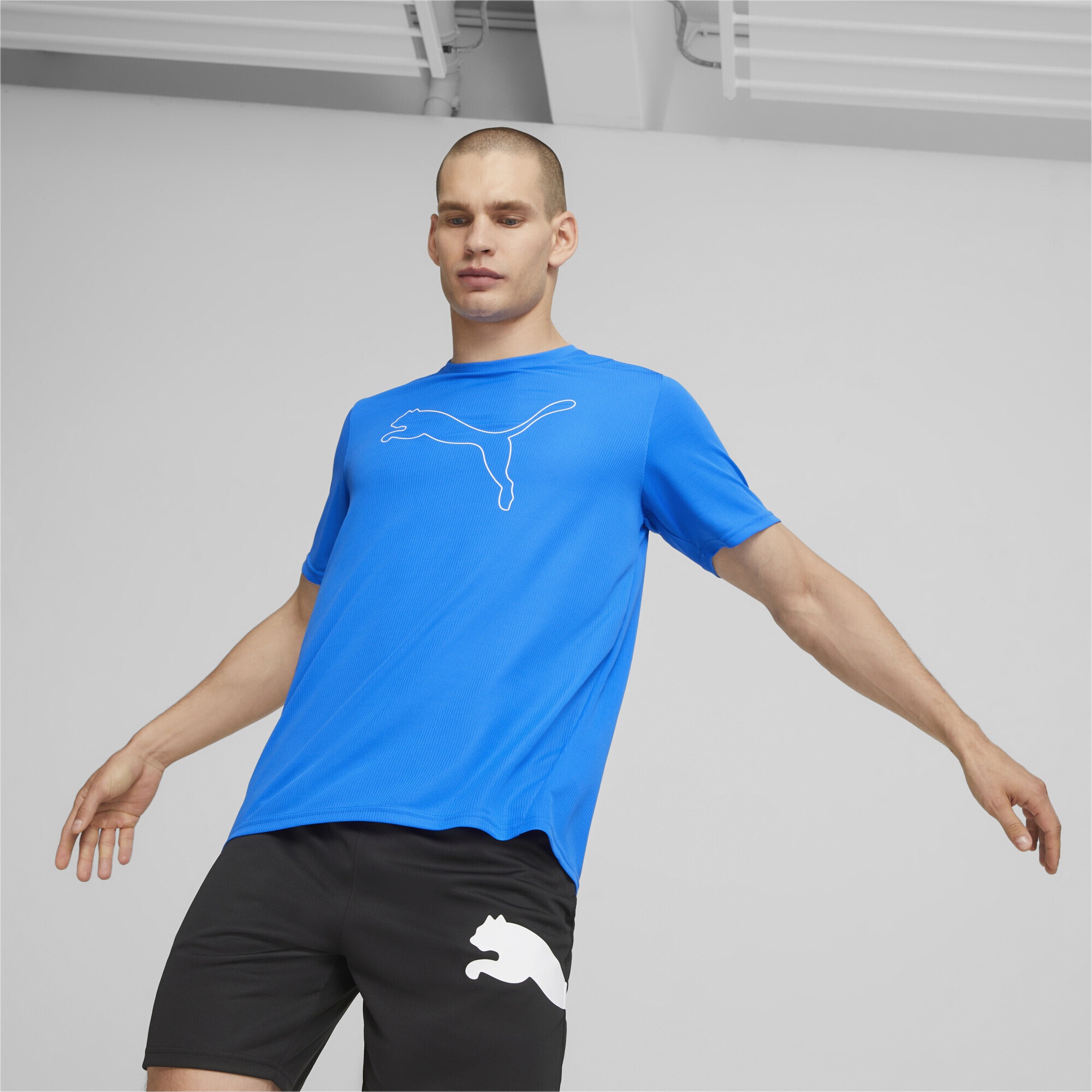 PUMA Trainingsshirt »Performance Cat Trainings-T-Shirt Herren«
