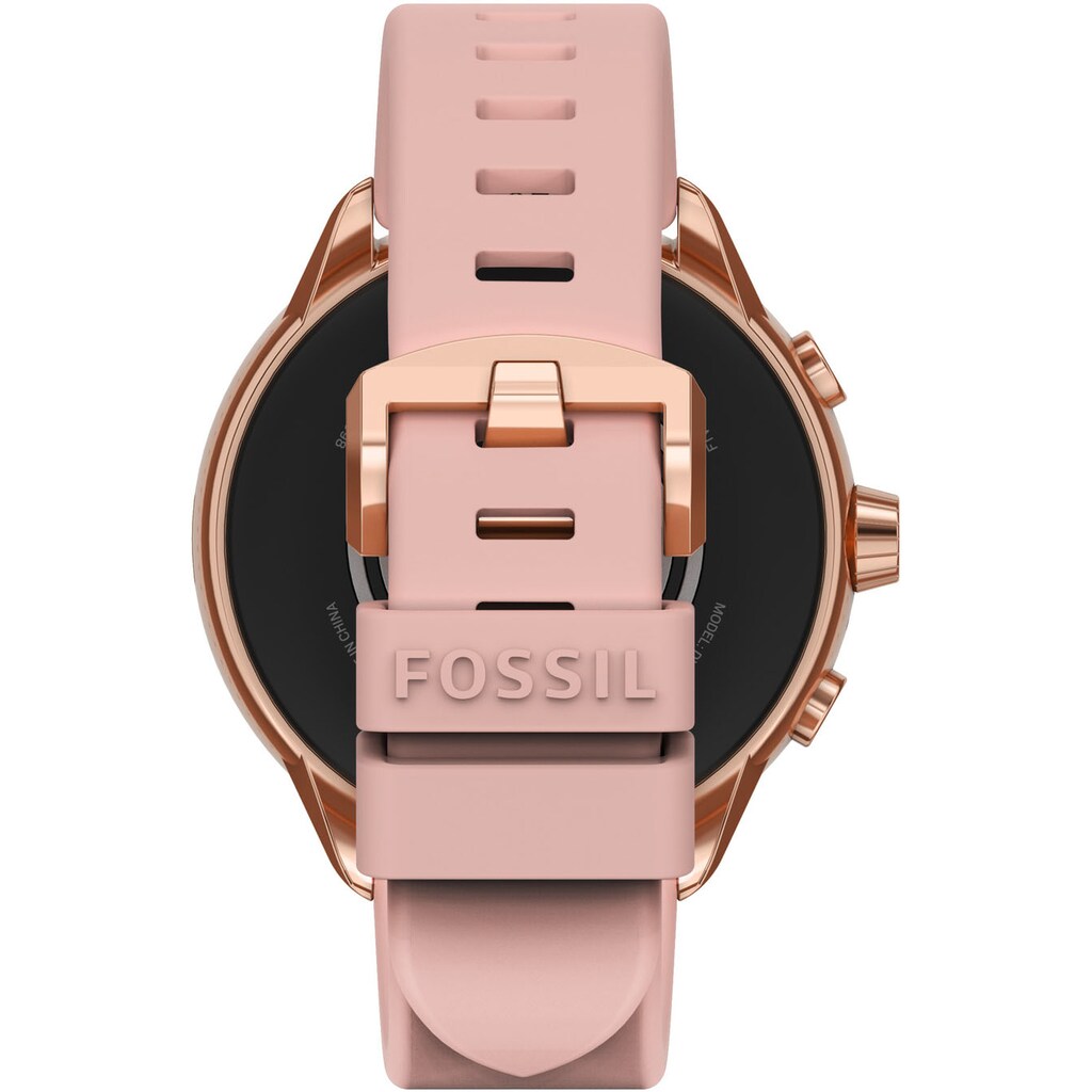 Fossil Smartwatches Smartwatch »Fossil Gen 6 Display Wellness Edition, FTW4071«, (Wear OS by Google)