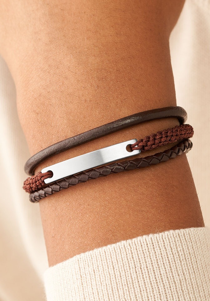 Black Friday Fossil Armband »DREW, JF04341040« | BAUR