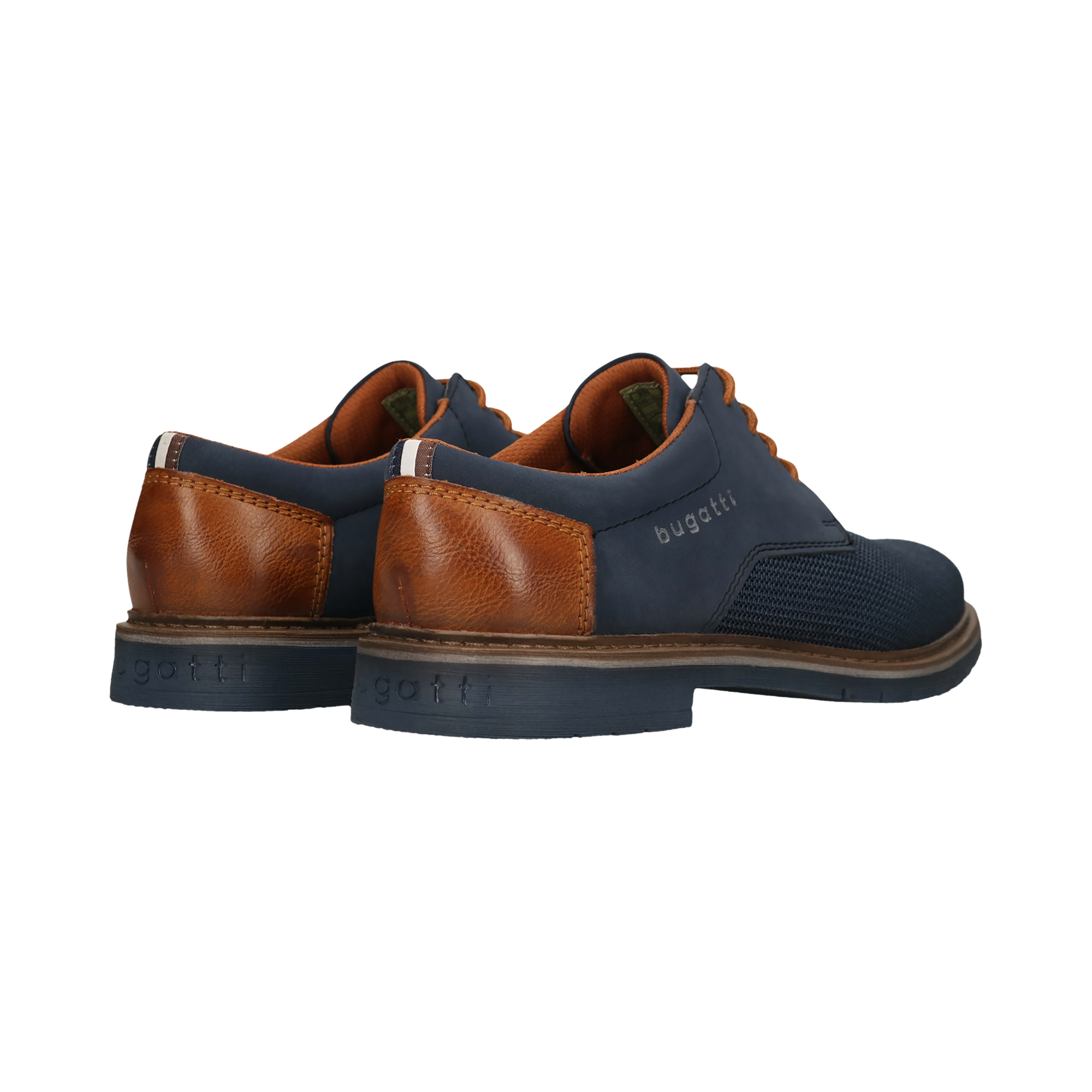 bugatti Schnürschuh Blockabsatz, Businessschuh, Abendschuh mit Logoprägung günstig online kaufen