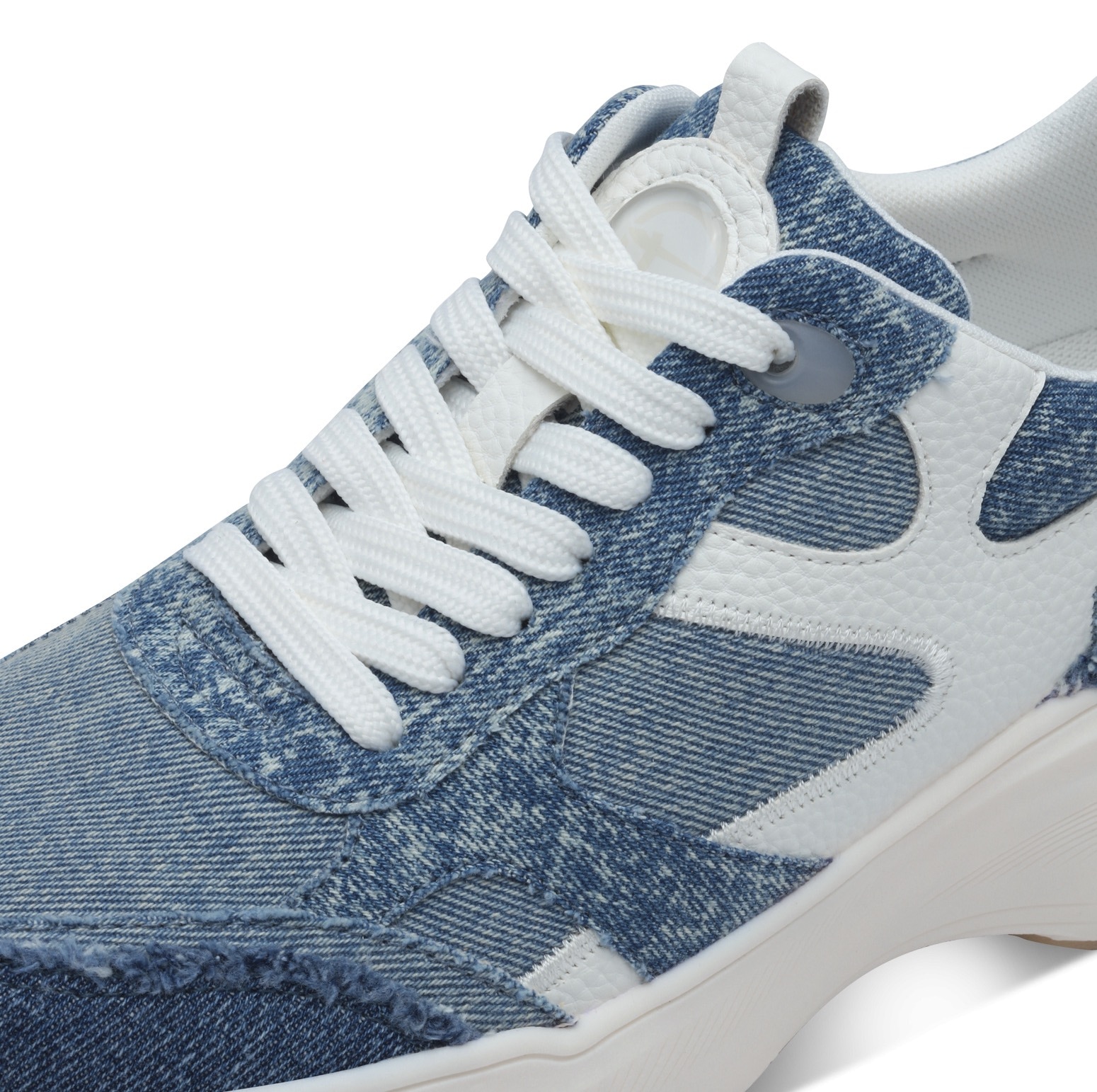 Tamaris Keilsneaker, Plateaus, Freizeitschuh, Schnürschuh mit kontrastfarbenen Details