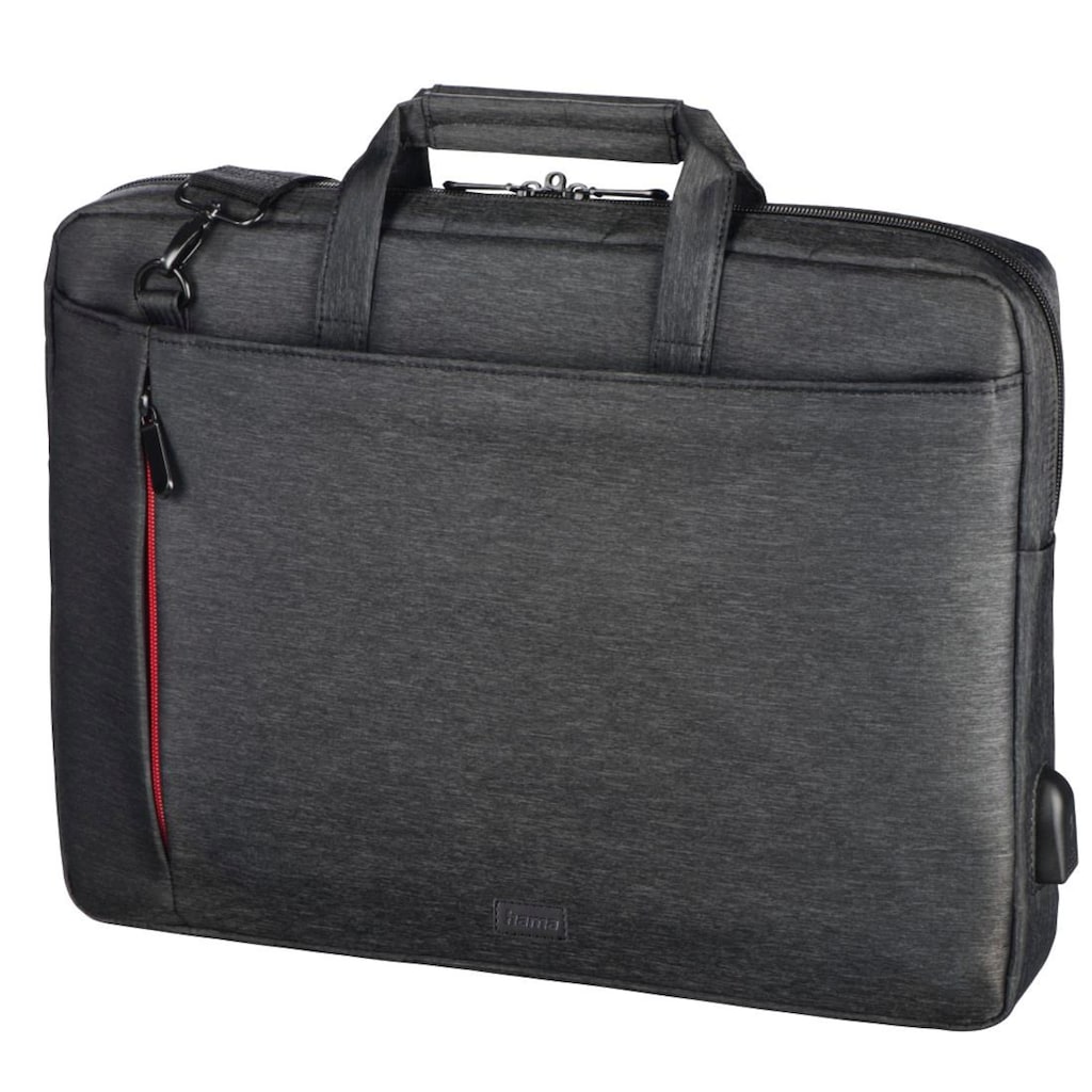 Hama Laptoptasche »Notebook Tasche bis 34 cm (13,3 Zoll), Farbe Schwarz, modisches Design«
