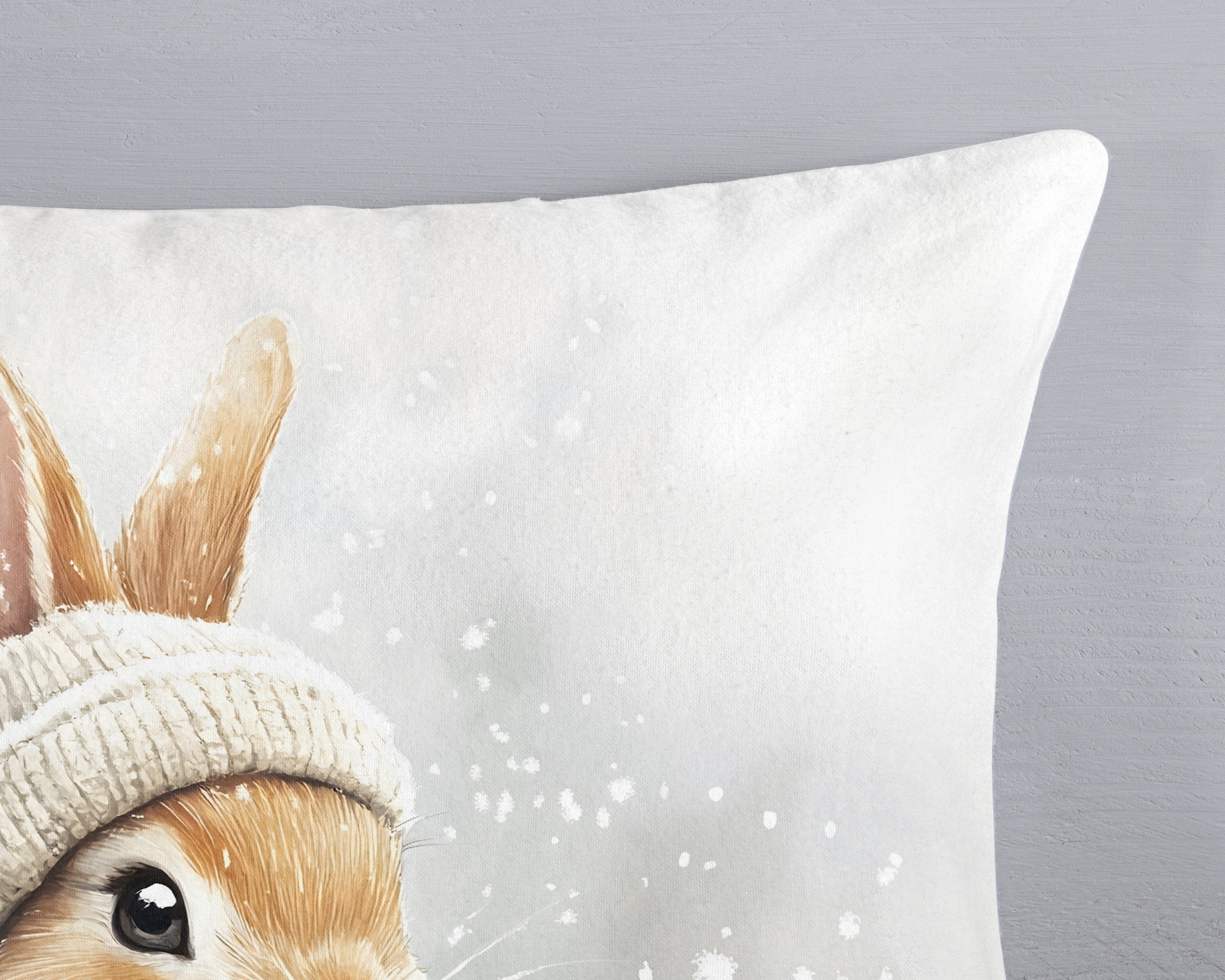 good morning Kinderbettwäsche »Idun« 2 Stk. tlg. Flanell Biber, 135x200, Warm, Reißverschluss, Wende, Kind, Hase