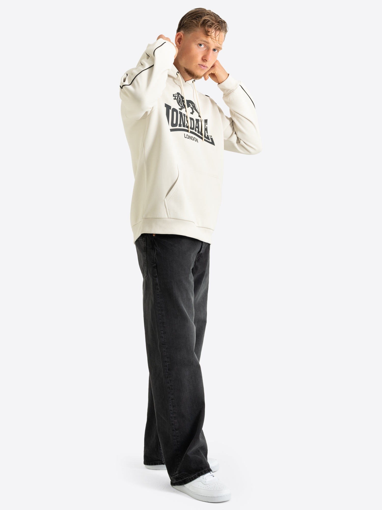 Lonsdale Kapuzensweatshirt »PURFLEET«, mit Kapuze, Langarm, normale Passform
