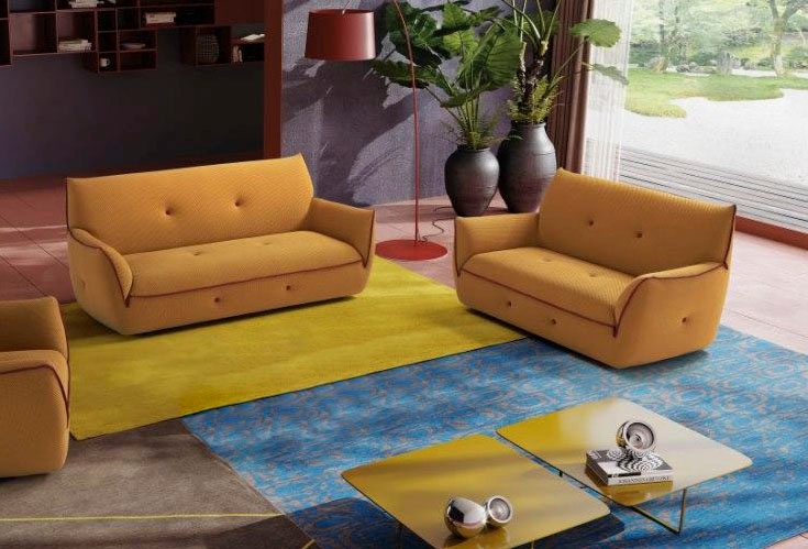 Egoitaliano Polstergarnitur "Yuki, extravagantes Design und höchster Sitzko günstig online kaufen