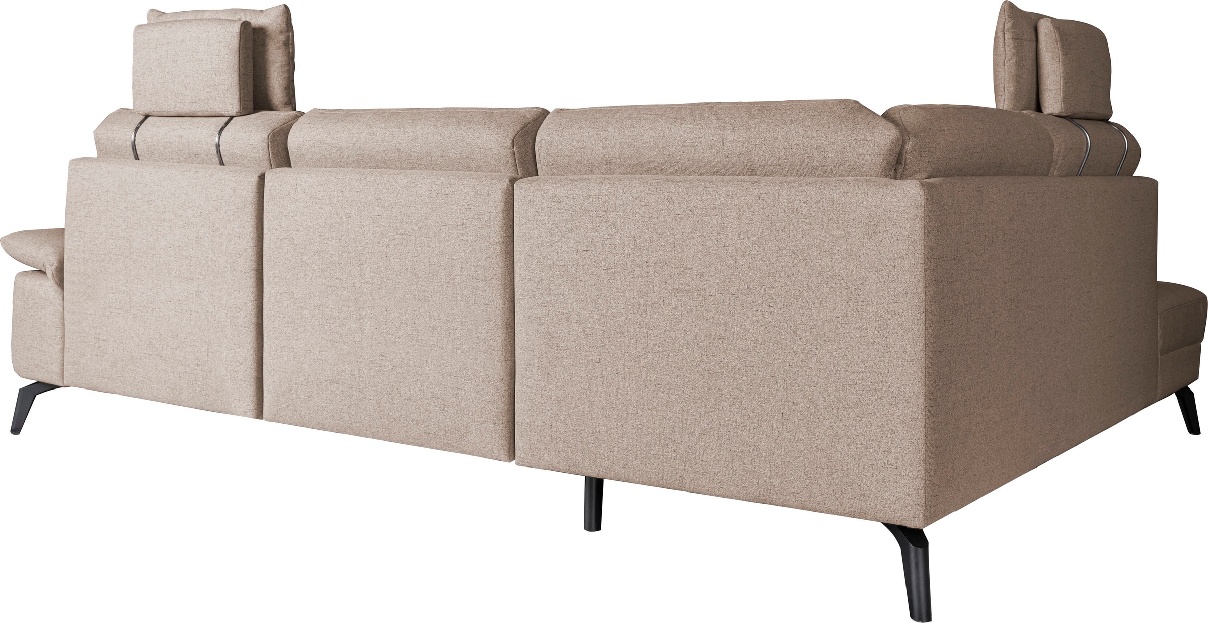 alina Ecksofa inkl. Kopfstützen, wahlweise mit Relaxfunktion, Breite: 267 cm