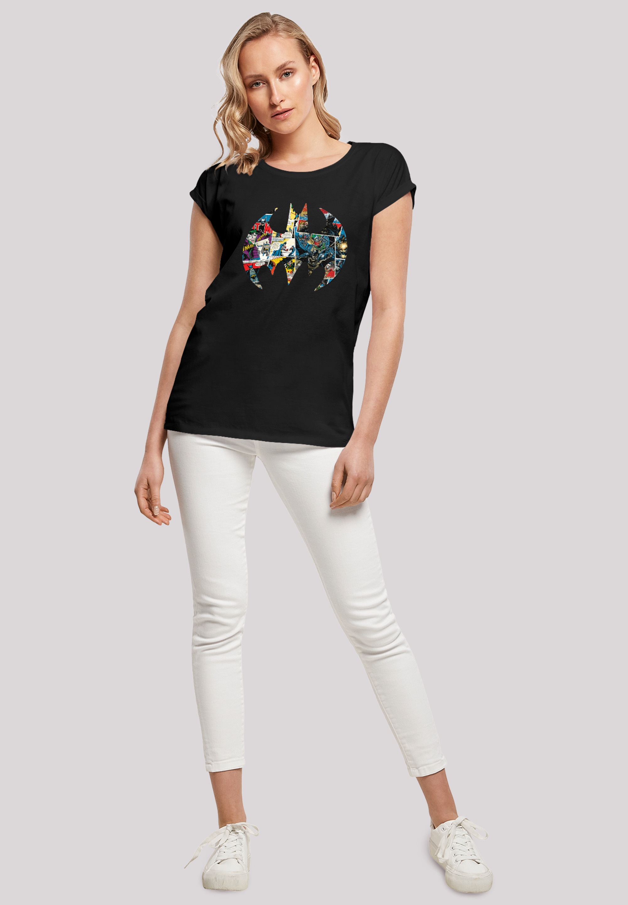 F4NT4STIC T-Shirt »DC Comics Batman Comic Book Logo«, Print