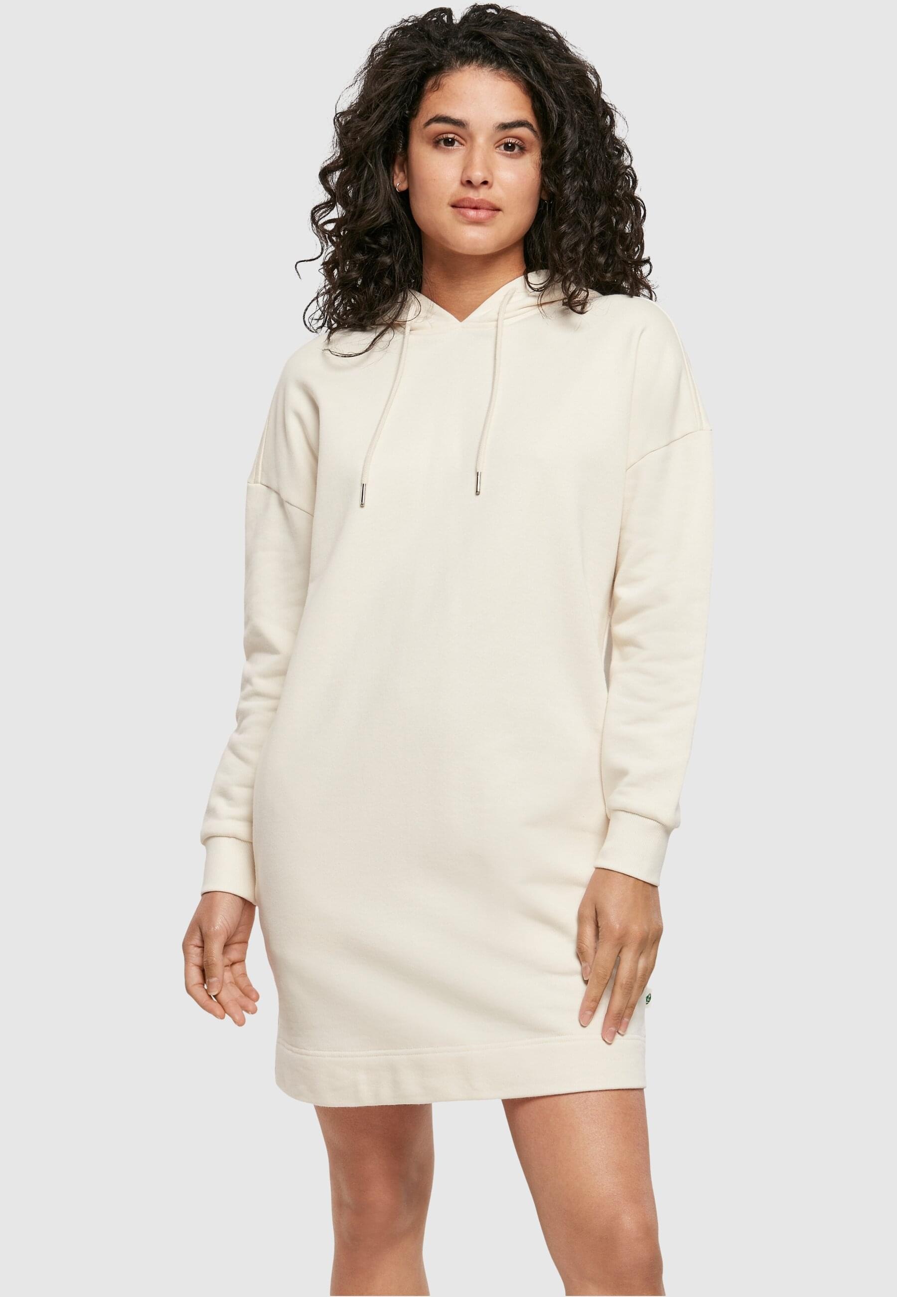 URBAN CLASSICS Shirtkleid »Urban Classics Damen Ladies Organic Oversized Terry Hoody Dress«, (1 tlg.)