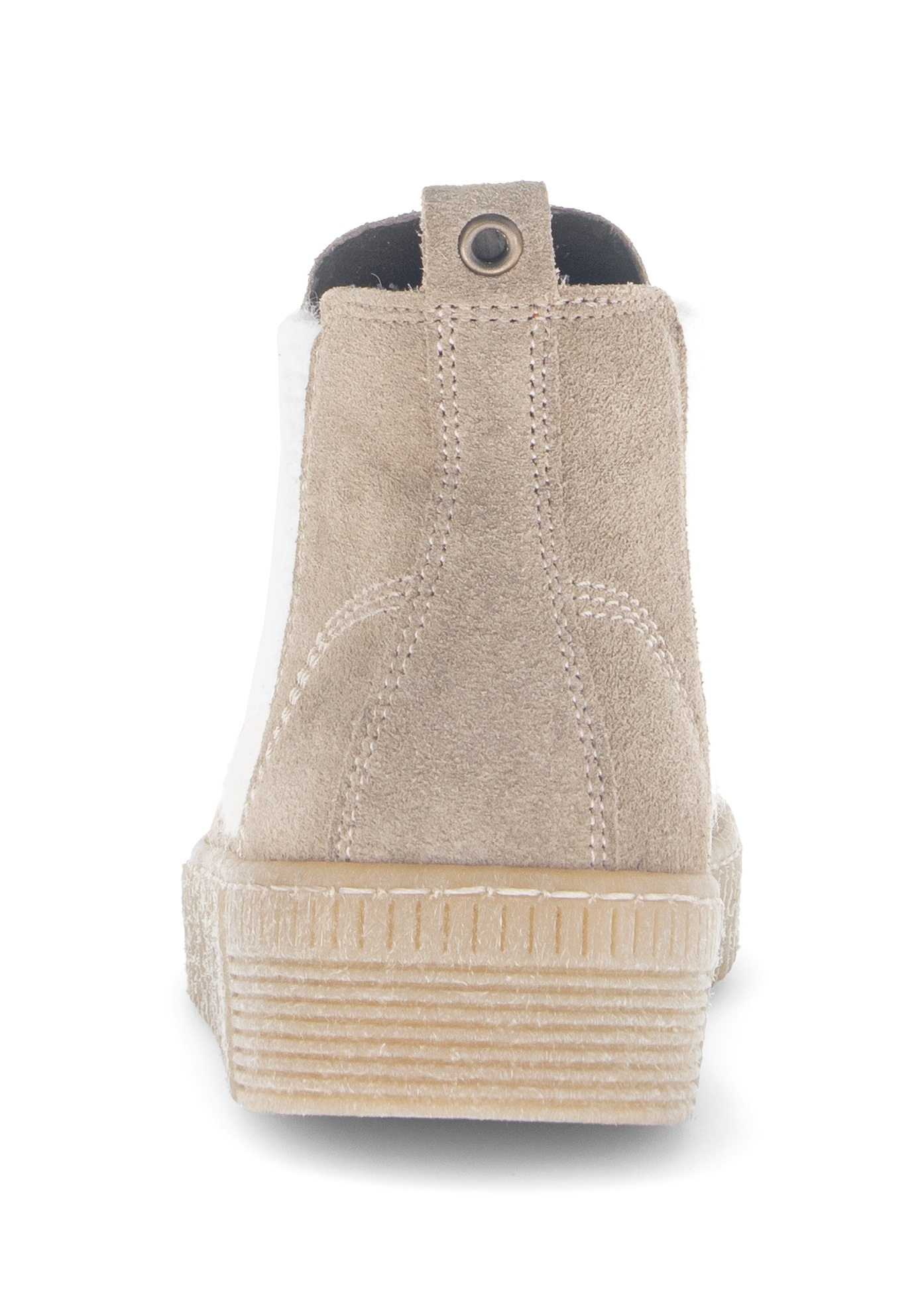 Gabor Chelseaboots, Plateau, Stiefelette, Schlupfschuh mit dezenten Kontras günstig online kaufen