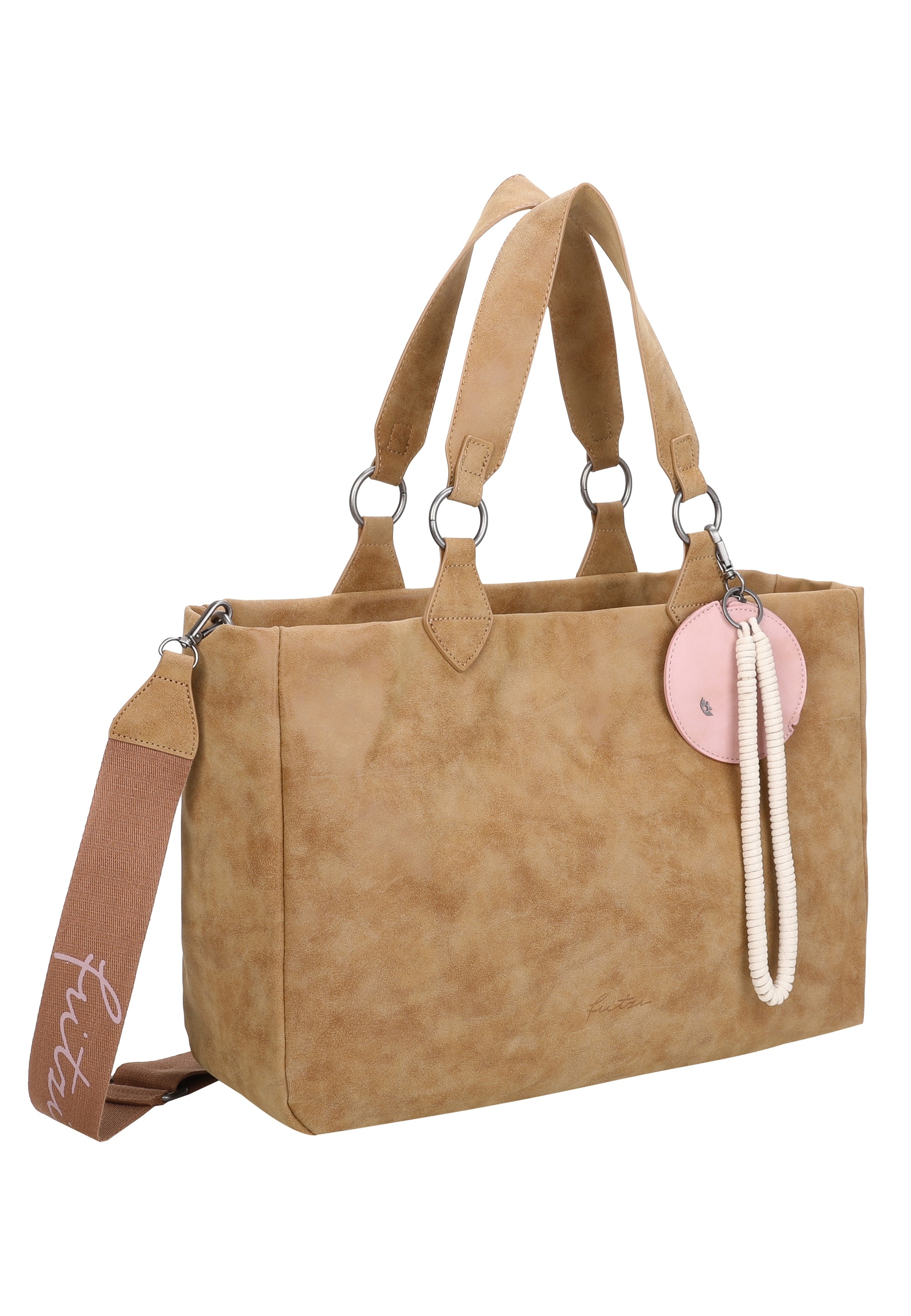 Fritzi aus Preußen Henkeltasche »Izzy Vintage«, mit Taschen-Anhänger und Schlüsselschlange