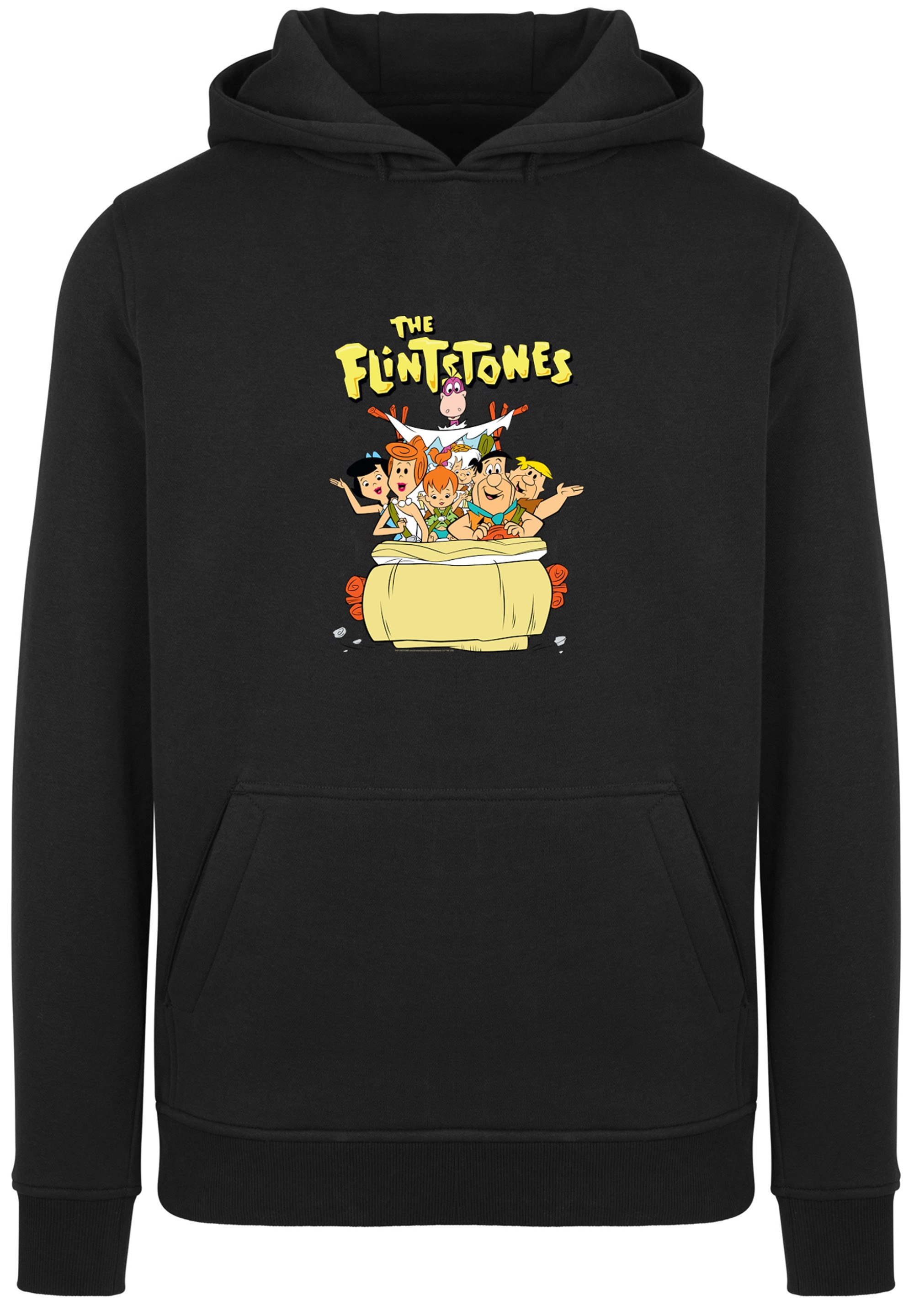 F4NT4STIC Sweatshirt »Die Familie Feuerstein The The Ride«, Herren,Premium Merch,Slim-Fit,Kapuzenpullover,Bedruckt
