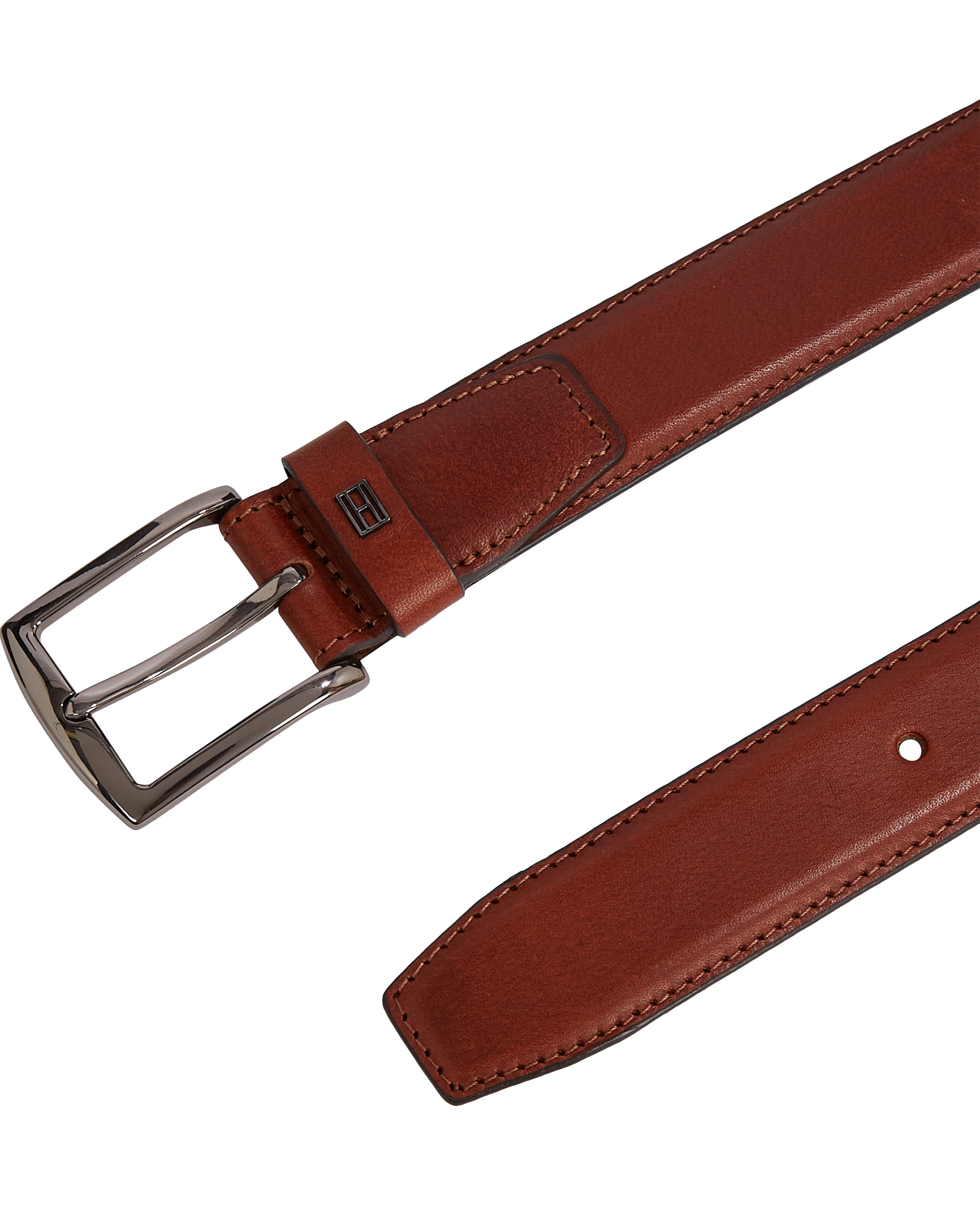 Tommy Hilfiger Ledergürtel »DENTON ELEVATED 3.5«, Größenverstellbar