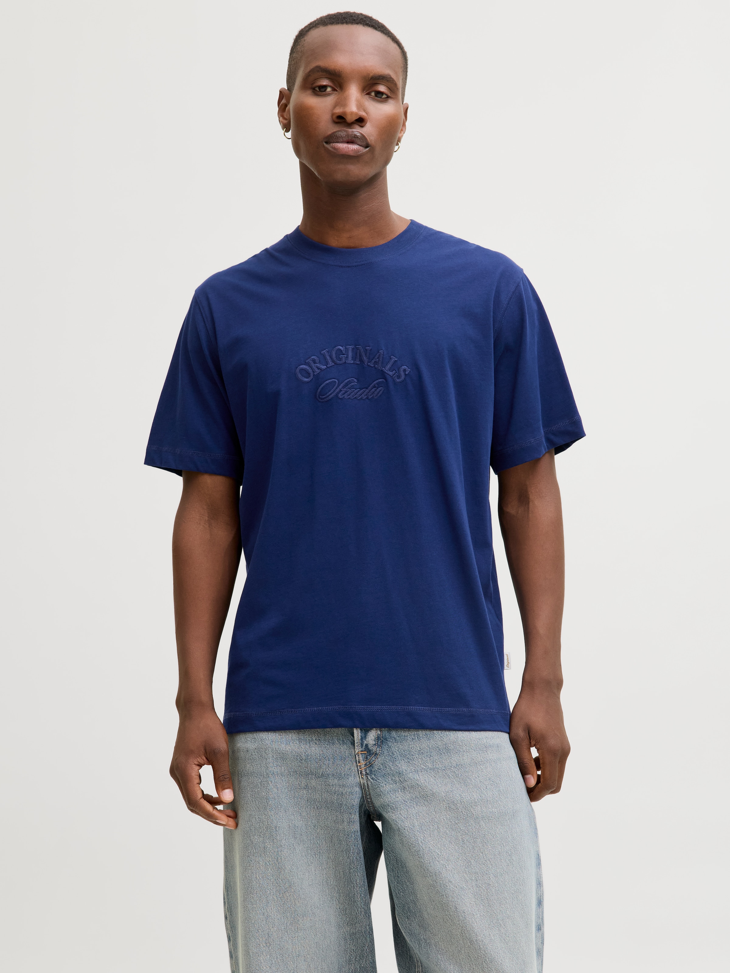 Jack & Jones T-Shirt "JORBLEECKER BRANDING TEE SS CN" günstig online kaufen