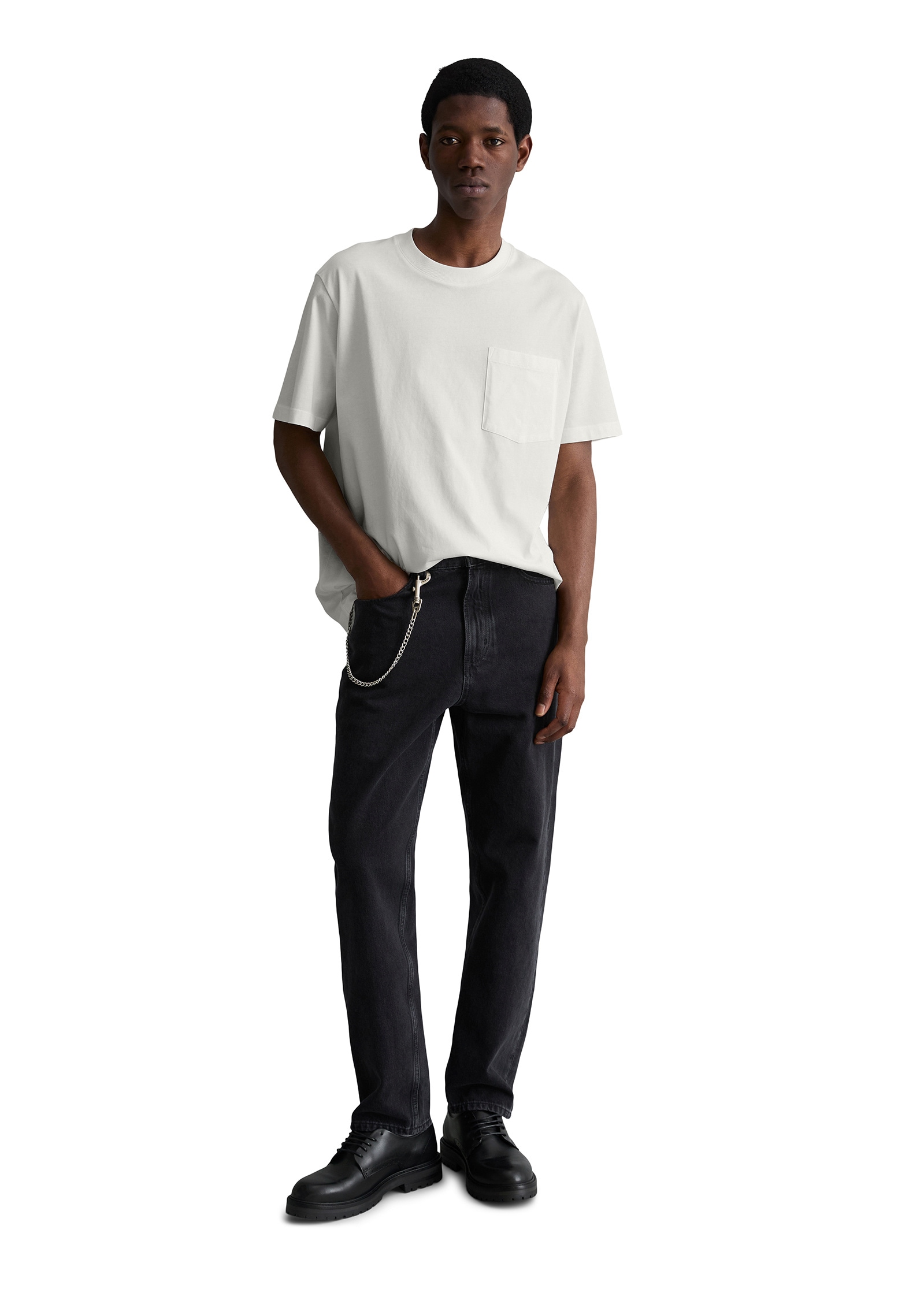 Marc O'Polo DENIM T-Shirt »mit Brusttasche«