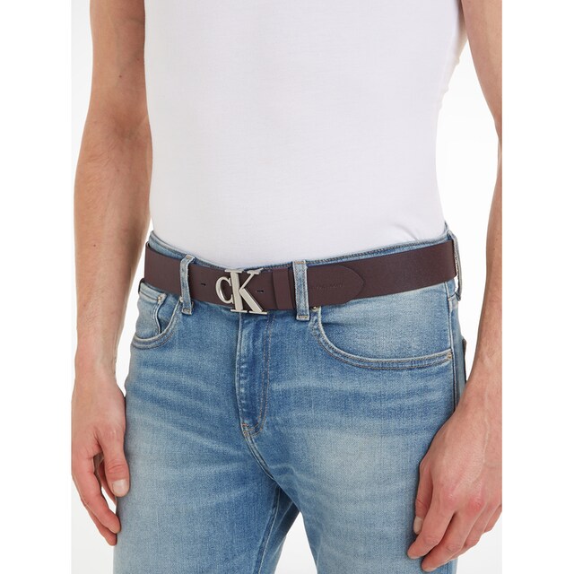 Calvin Klein Jeans Ledergürtel »RO MONO PLAQUE LTHR BELT 40MM« online  kaufen | BAUR