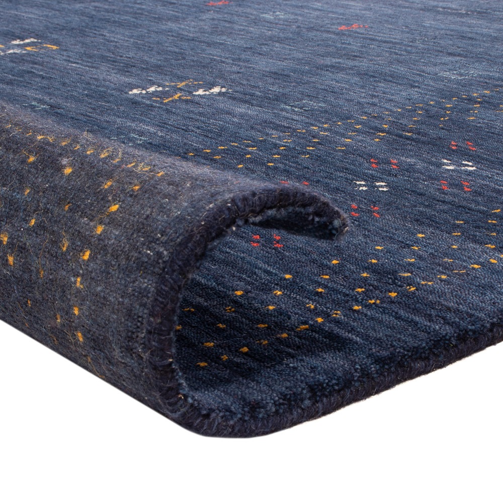 morgenland Wollteppich »LuxeWeave - Gabbeh Teppich - Loribaft Softy«, rechteckig, 1,2 mm Höhe, Sehr weicher Flor
