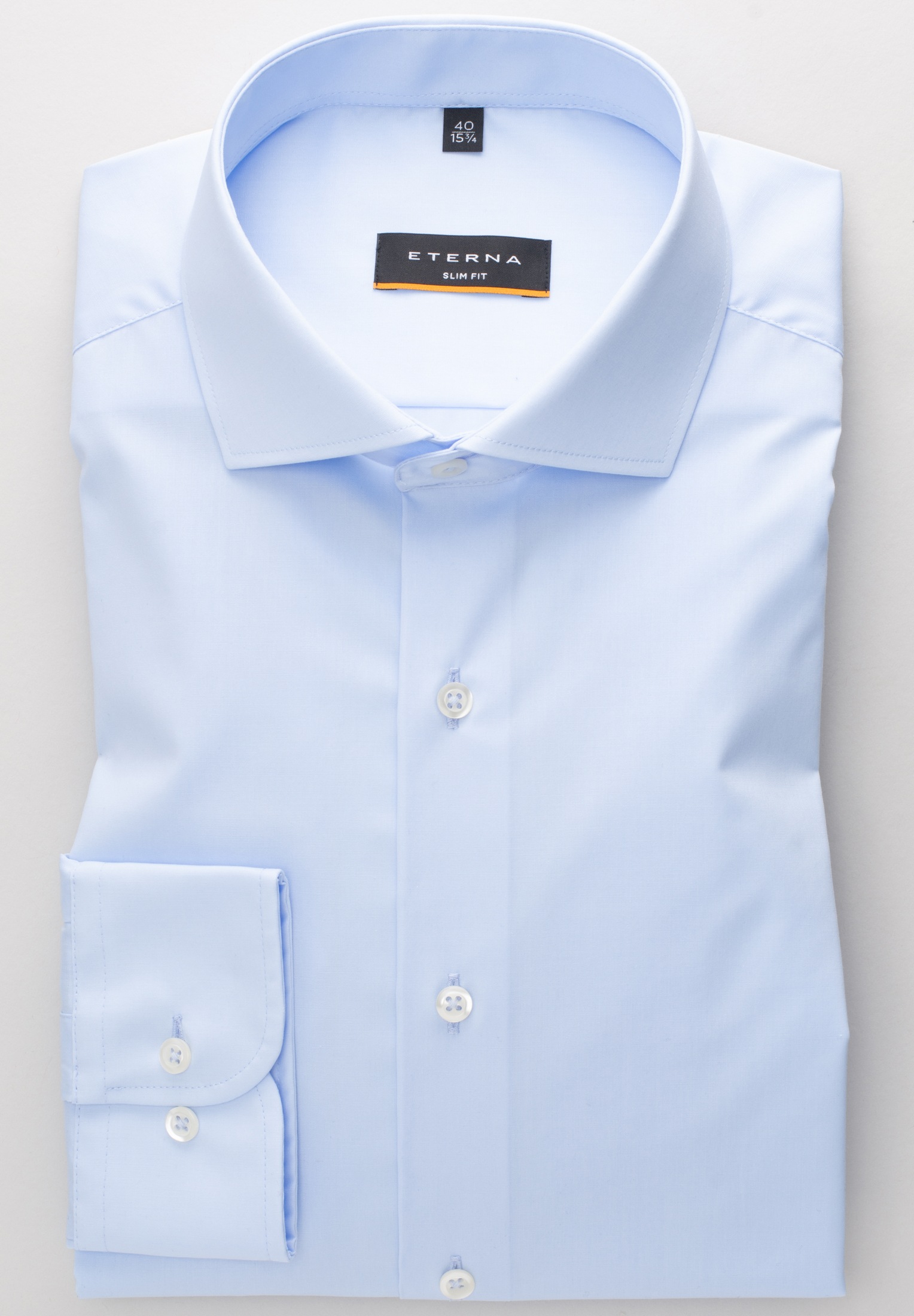 Eterna Langarmhemd »SLIM FIT«, NON IRON (bügelfrei)