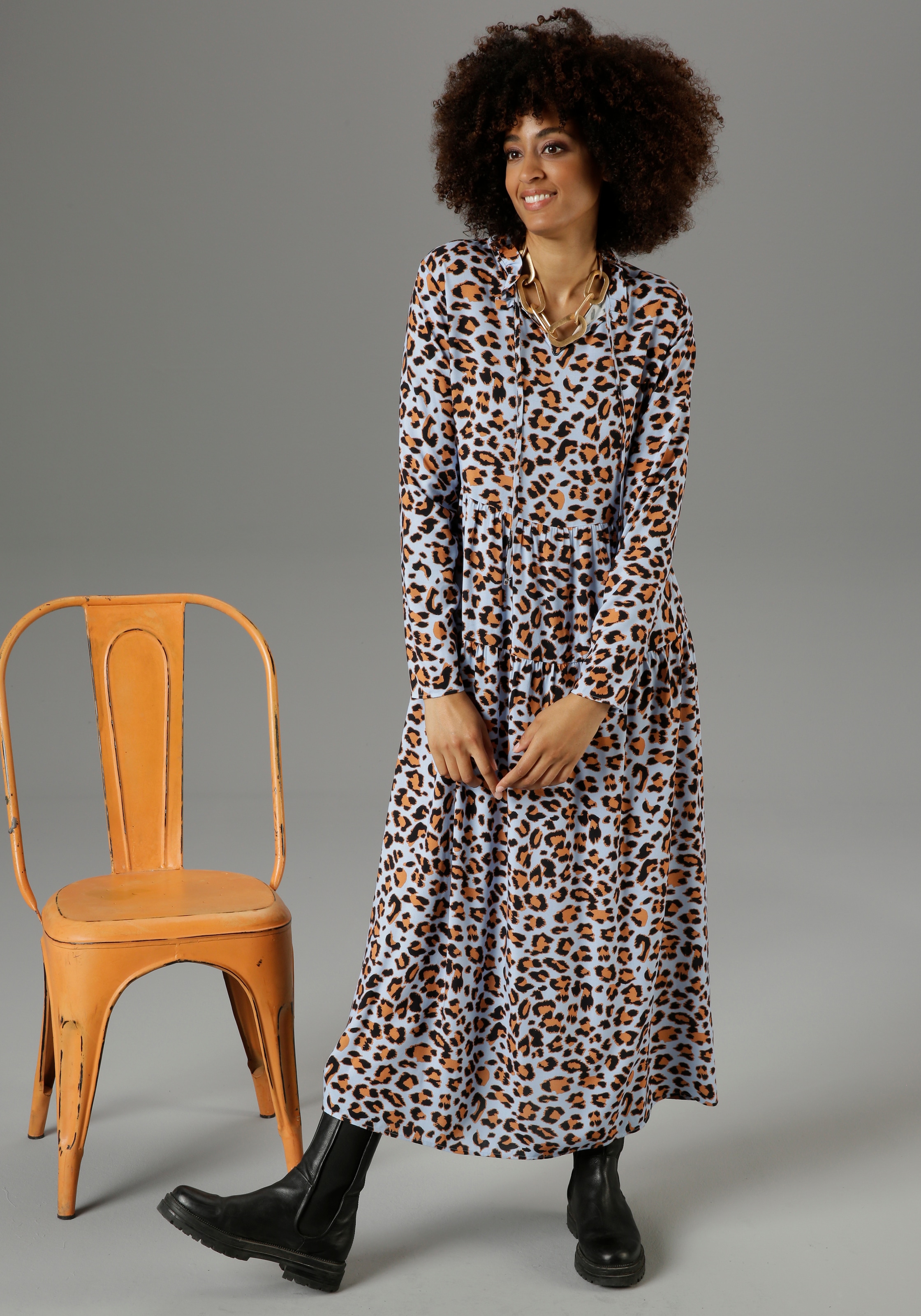 Stylook Casuales Kleid Mehrfarbig Rabatt 84 % KINDER Kleider Print 