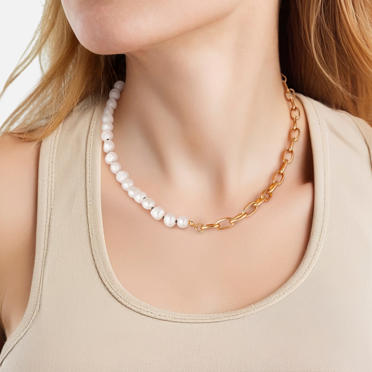 Yokoamii Gliederkette »Y514« mit Süßwasser-Zuchtperle