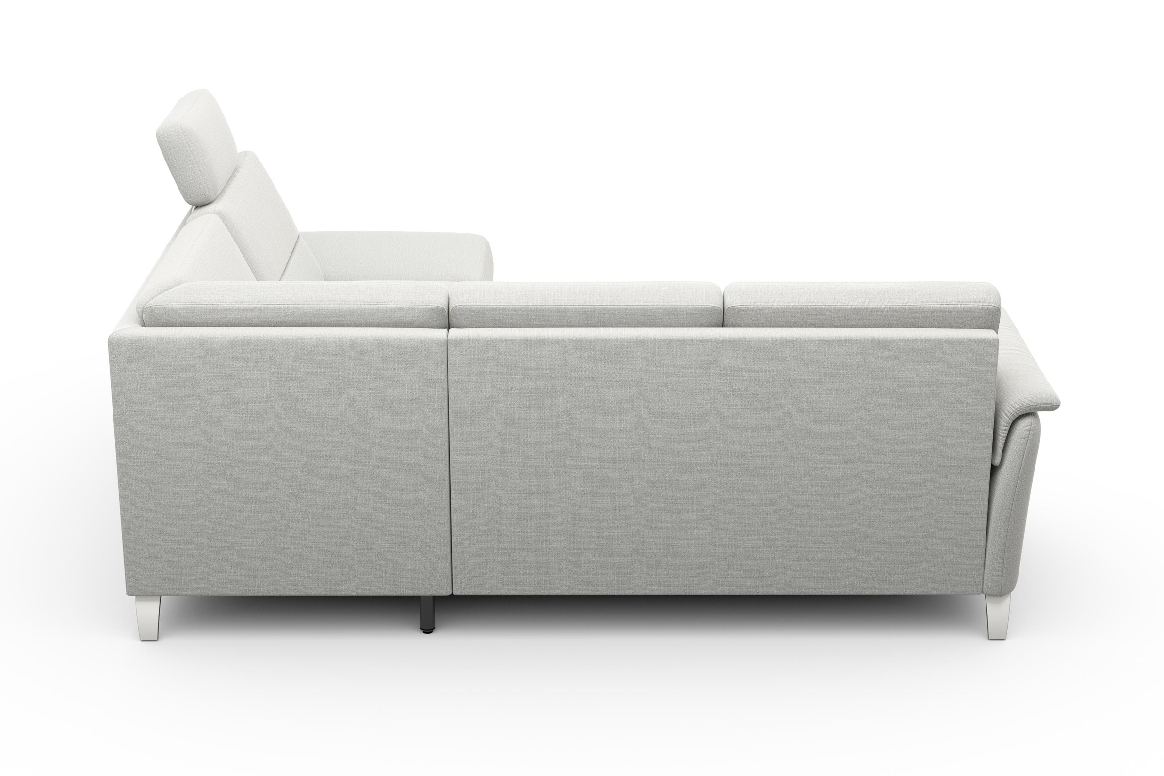sit&more Ecksofa »Palmera L-Form«, Federkern, wahlweise mit Bettfunktion und mit/ohne Stauraum