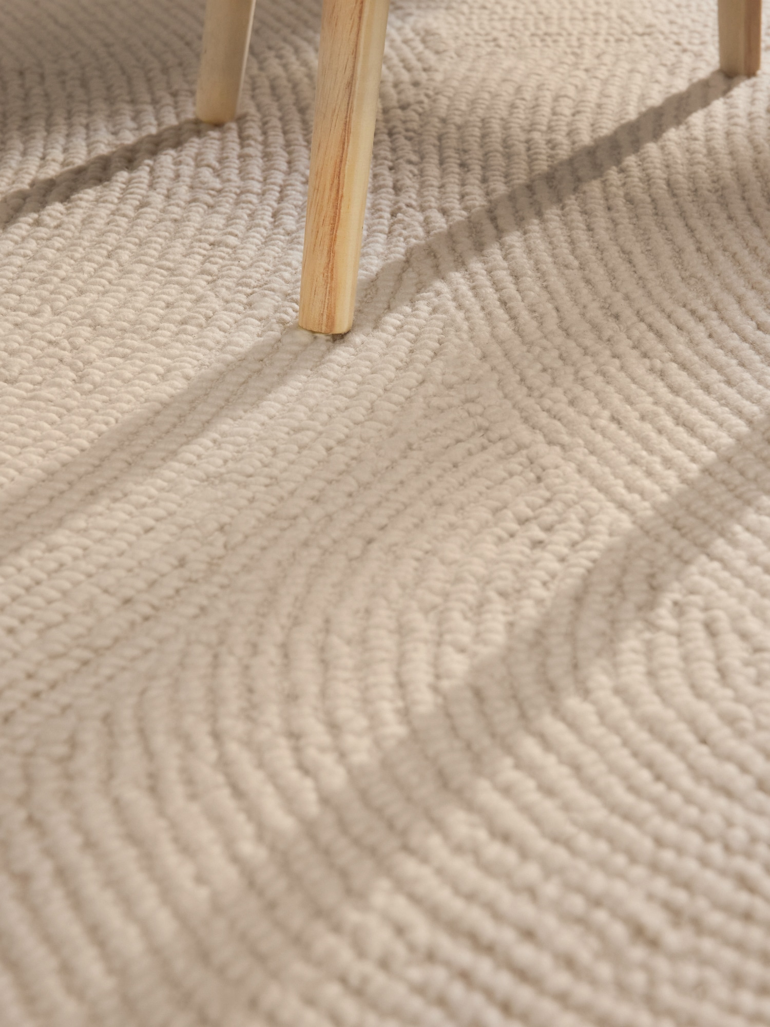 HANSE Home Wollteppich »Eleni«, rechteckig, 18 mm Höhe, Handgetuftet, Wolle, Natur, Wohnzimmer, Schlafzimmer, Skandi, Hygge