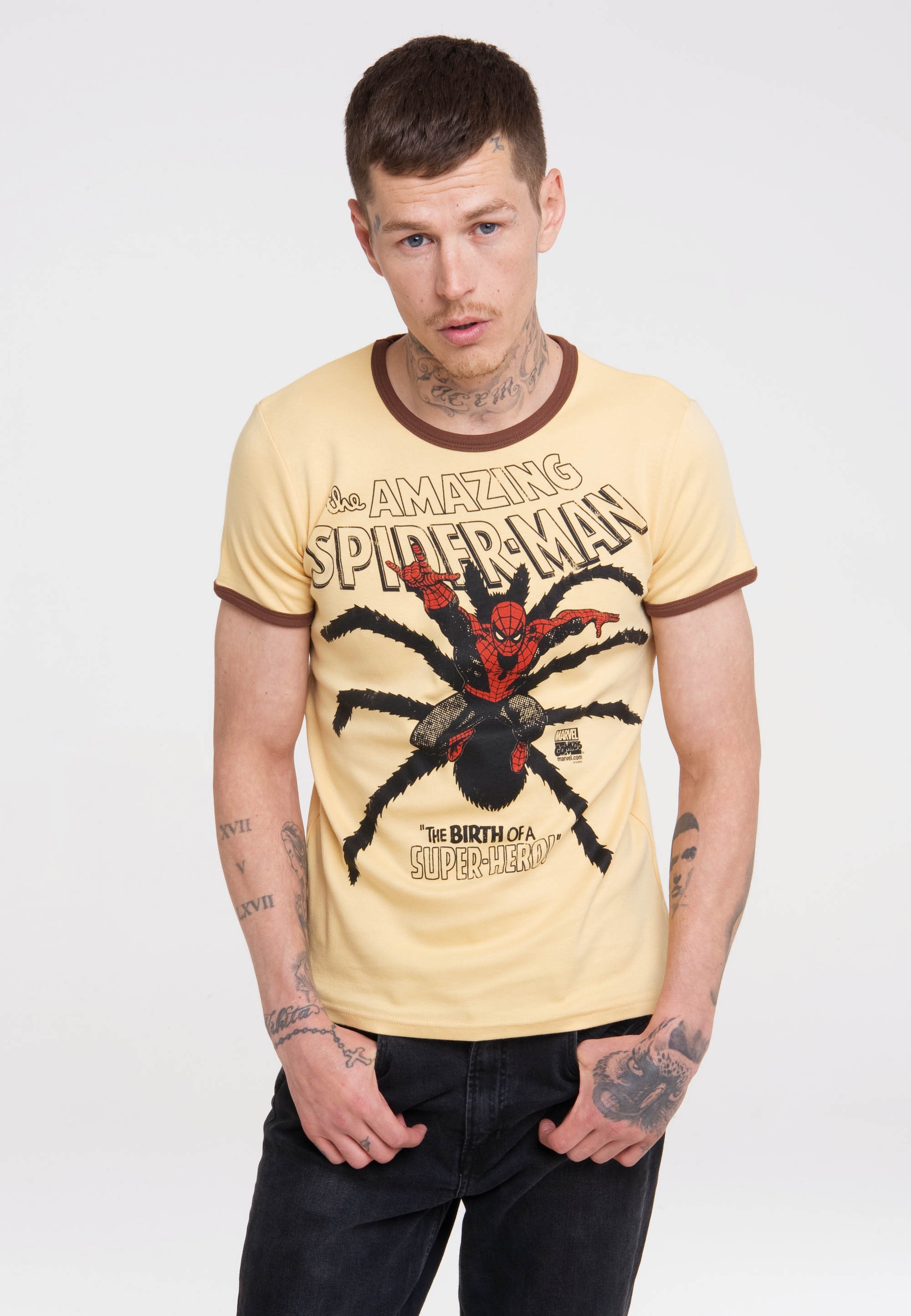 LOGOSHIRT T-Shirt "Spider-Man", mit detailliertem Print günstig online kaufen