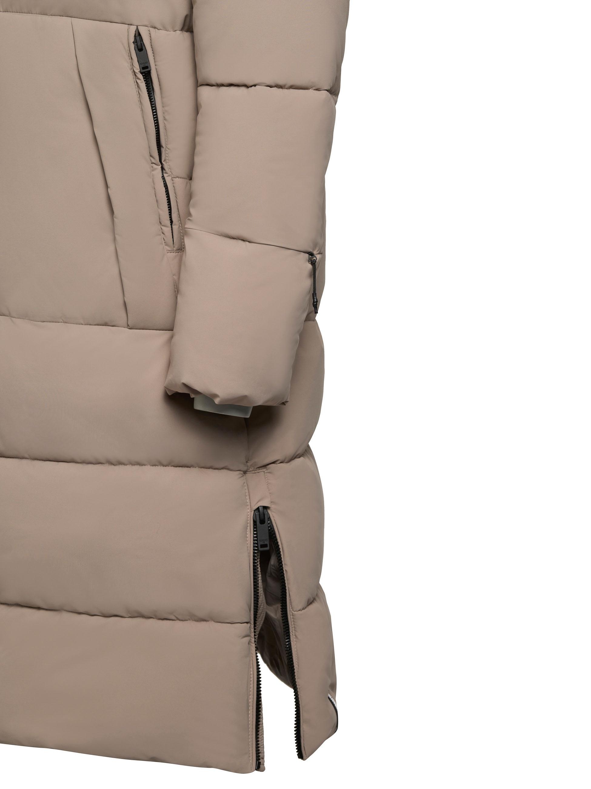KHUJO Rigo Matt-YM Puffer Coat Beige XL 3