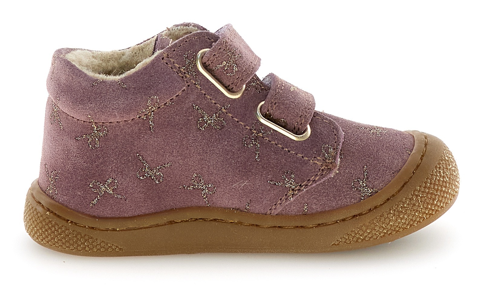 Naturino Lauflernschuh »Cocoon Wide«, Barfußschuh, Klettschuh in weiter Form, Größenschablone zum Download