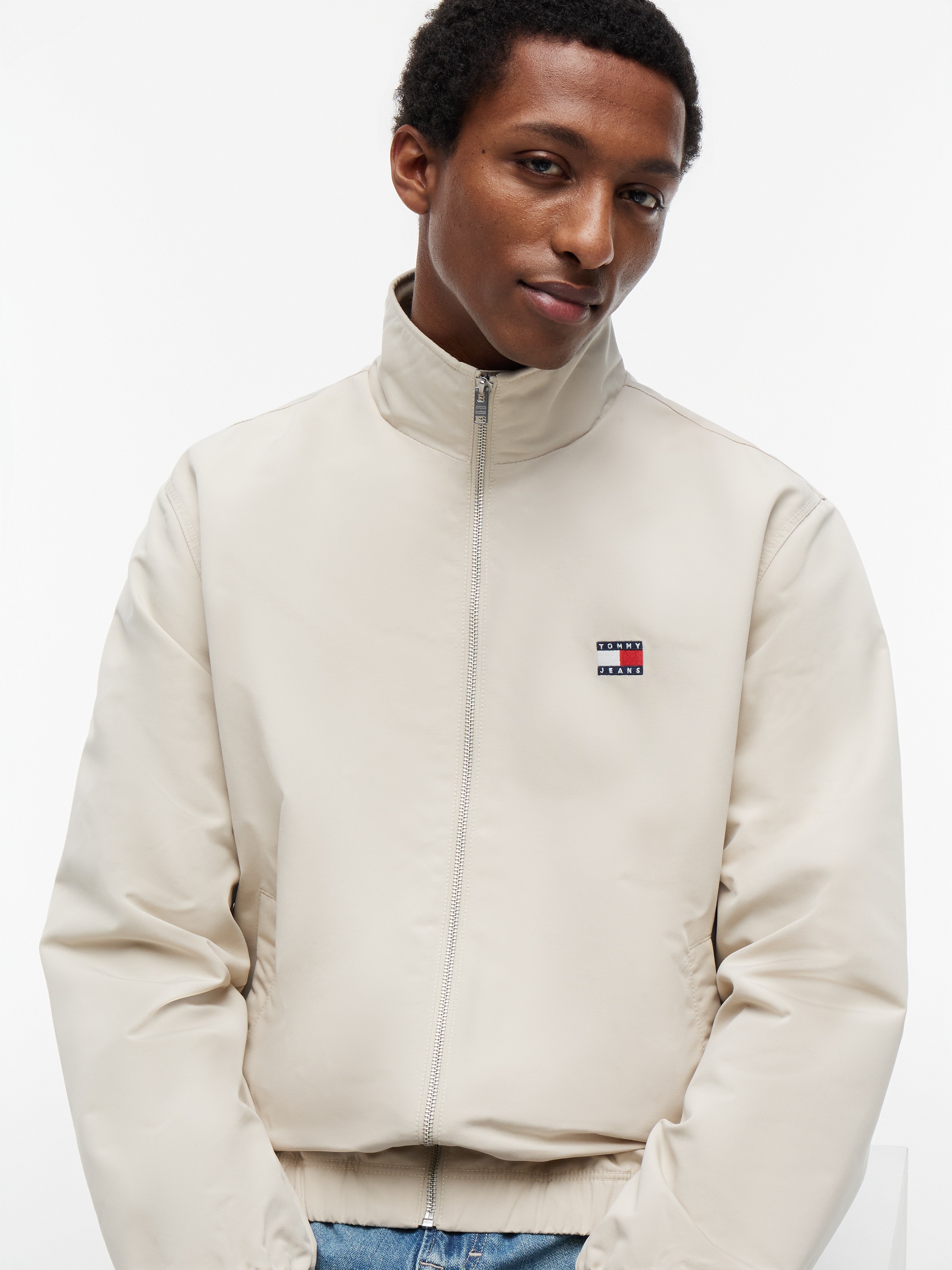Tommy Jeans Blouson »TJM ESSENTIAL« ohne Kapuze