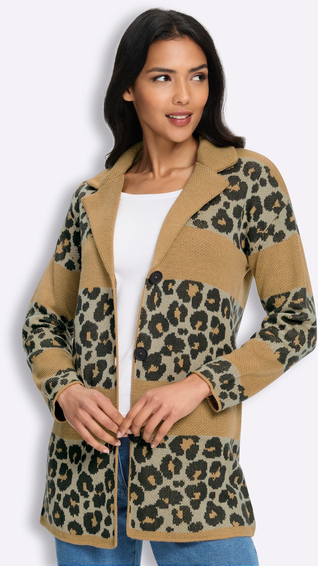 Classic Basics Strickjacke
