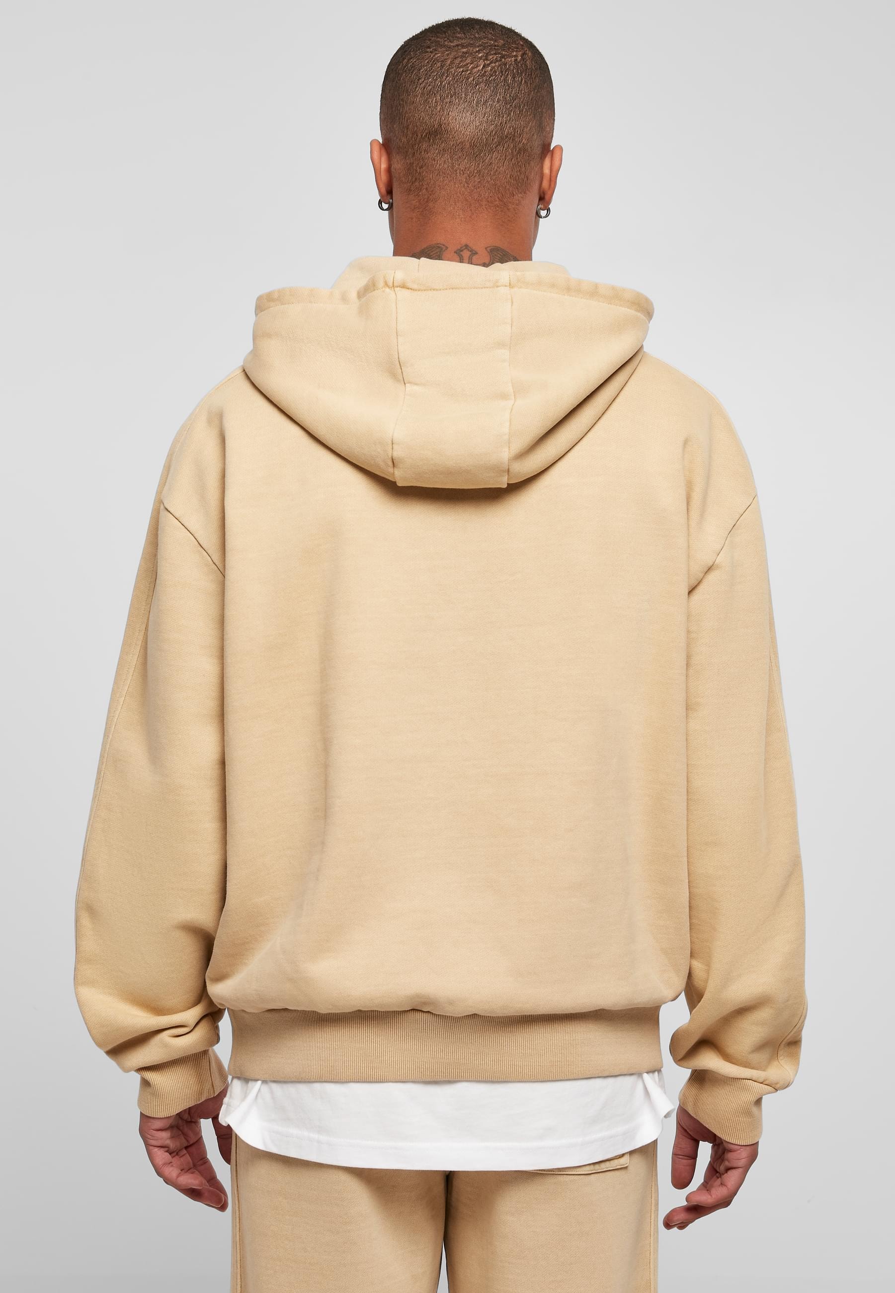URBAN CLASSICS Kapuzensweatshirt »Urban Classics Herren Heavy Terry Garment Dye Hoody«, (1 tlg.)