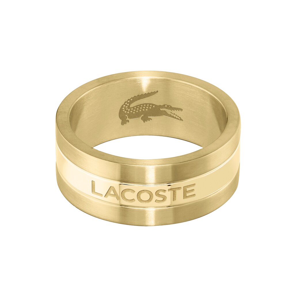 Lacoste Fingerring »Schmuck Edelstahl Herrenring ADVENTURER«