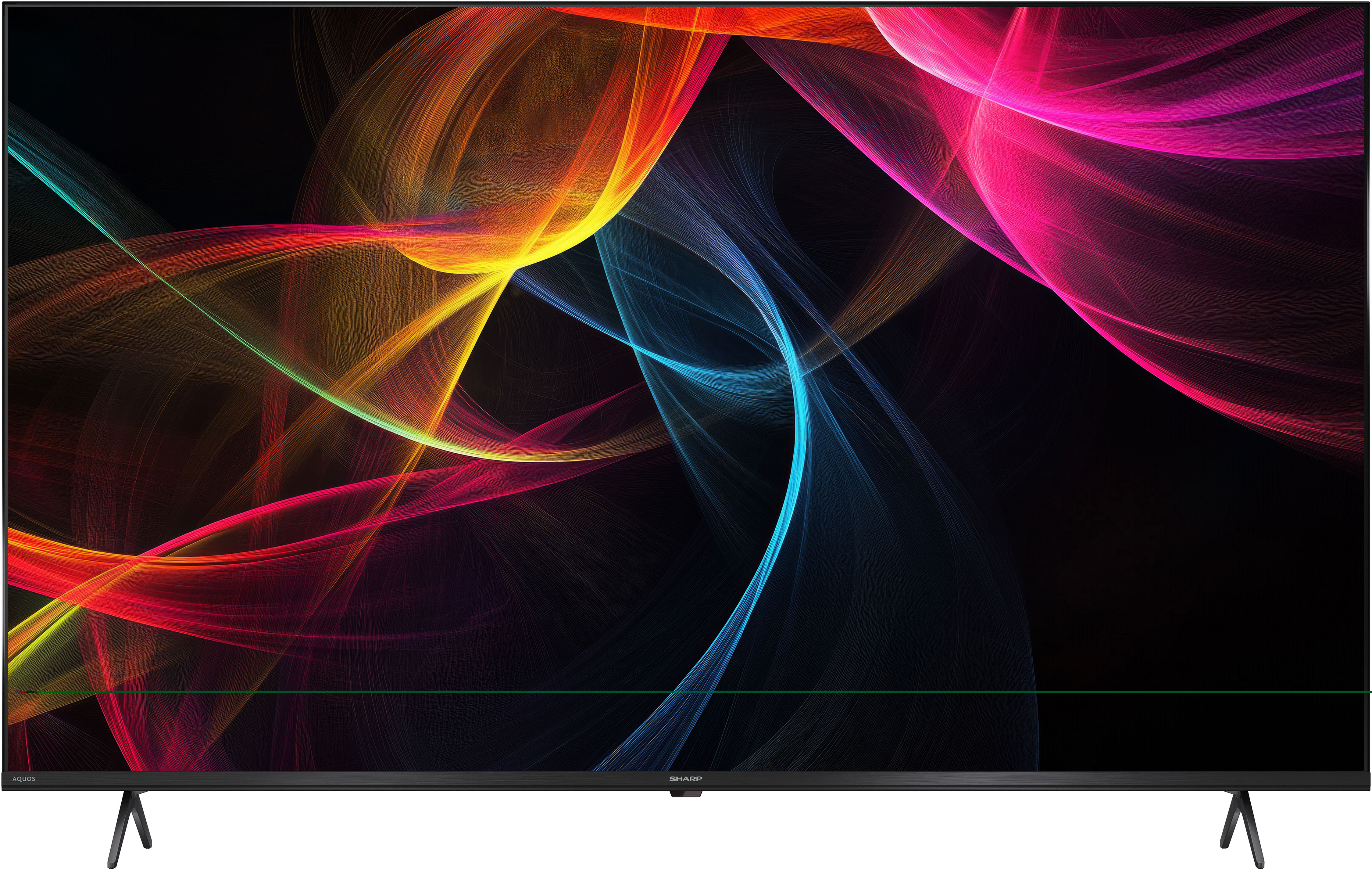 Sharp LED-Fernseher »4T-C50HLx«, 4K Ultra HD, Smart-TV-Google TV