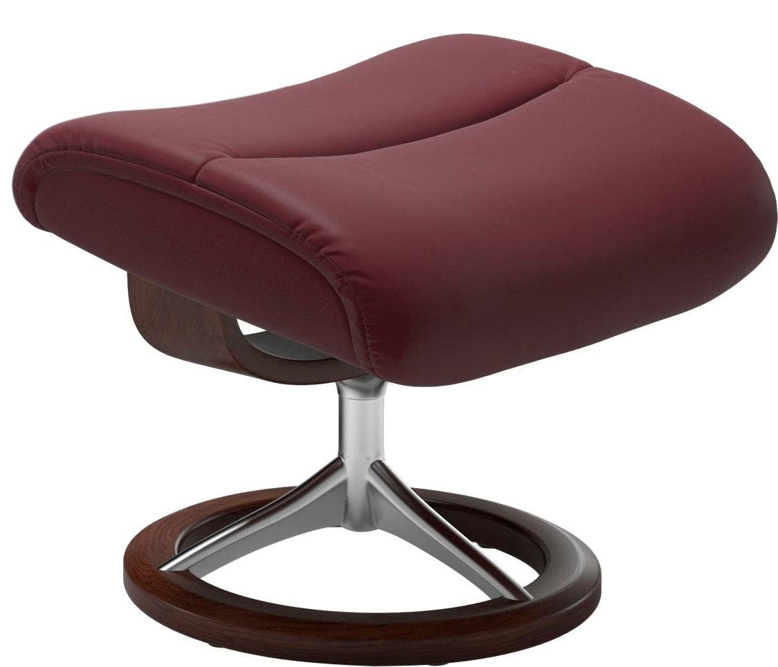 Stressless® Fußhocker »View«, mit Signature Base,Gestell Braun
