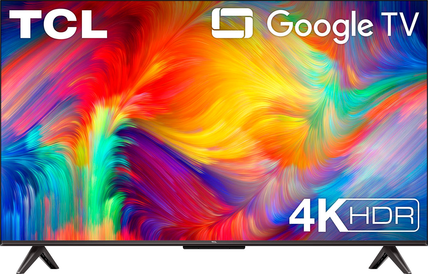TCL LED-Fernseher, 108 cm/43 Zoll, 4K Ultra HD, Smart-TV-Google TV, HDR Premium, Dolby Atmos, HDMI 2.1, Metallgehäuse