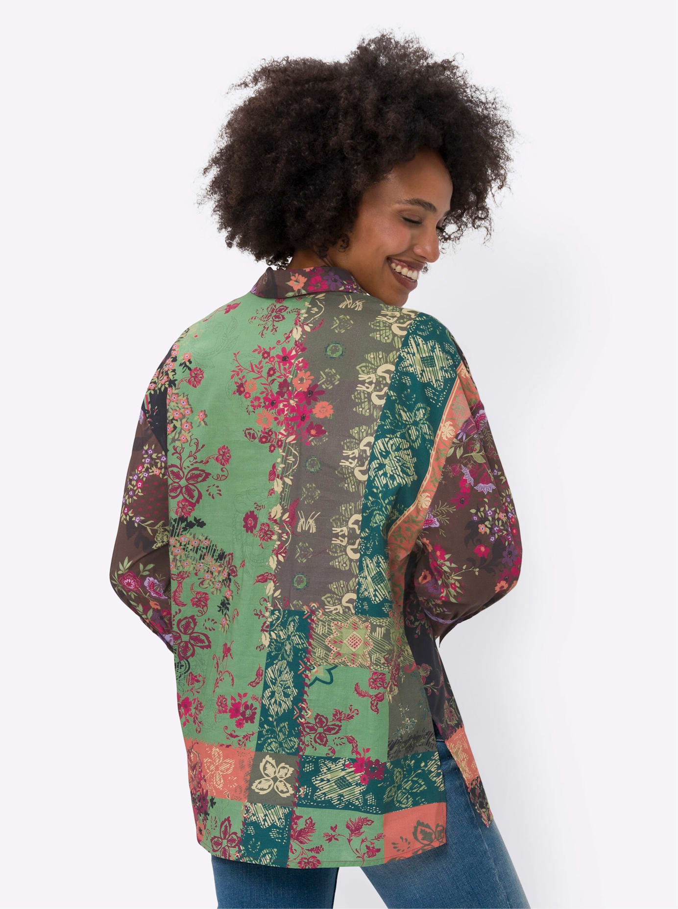 heine Druckbluse