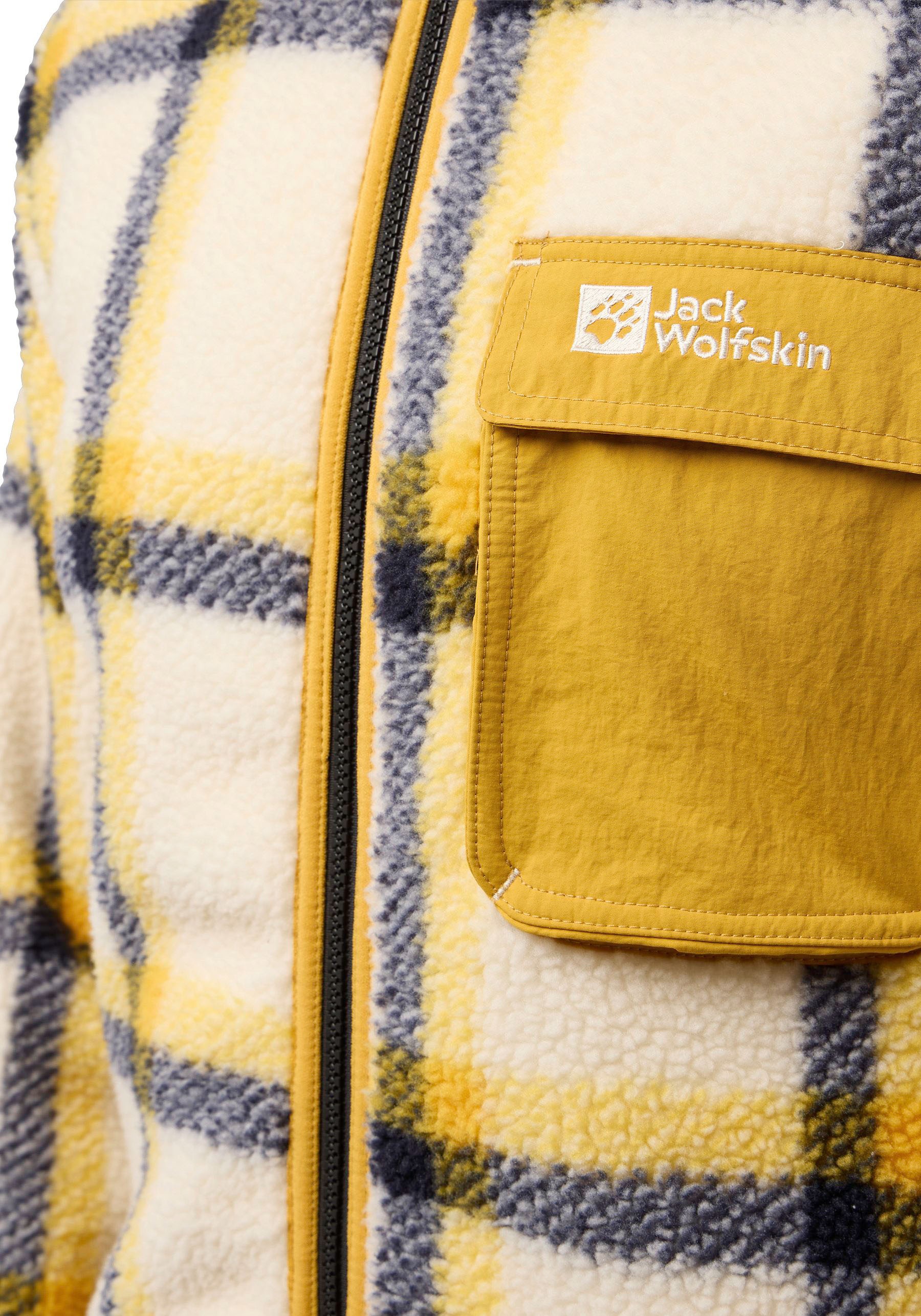 Jack Wolfskin Fleecejacke »FELSLICHT CHECK JACKET«