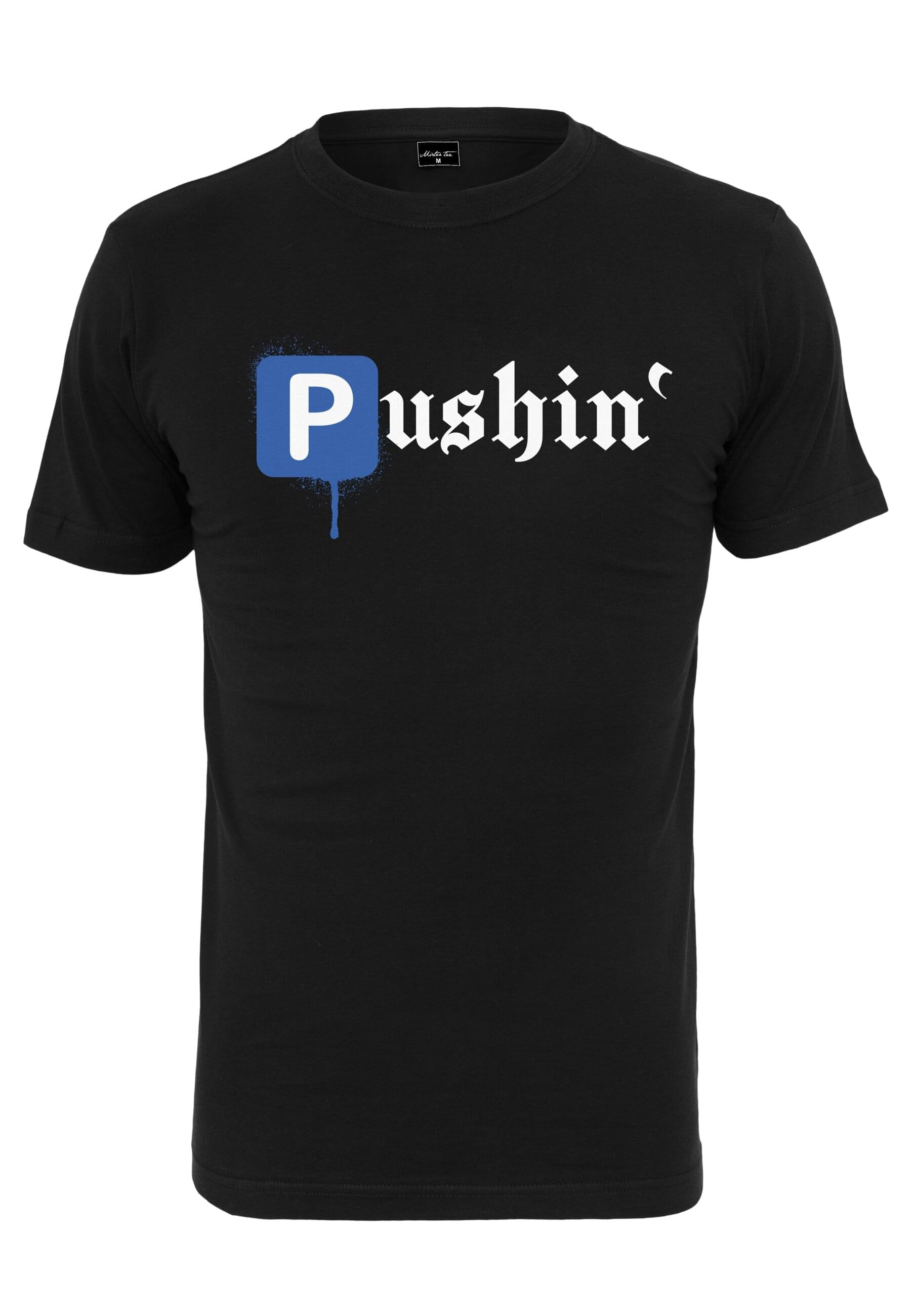 MisterTee T-Shirt "MisterTee Herren Pushin P Tee", (1 tlg.) günstig online kaufen