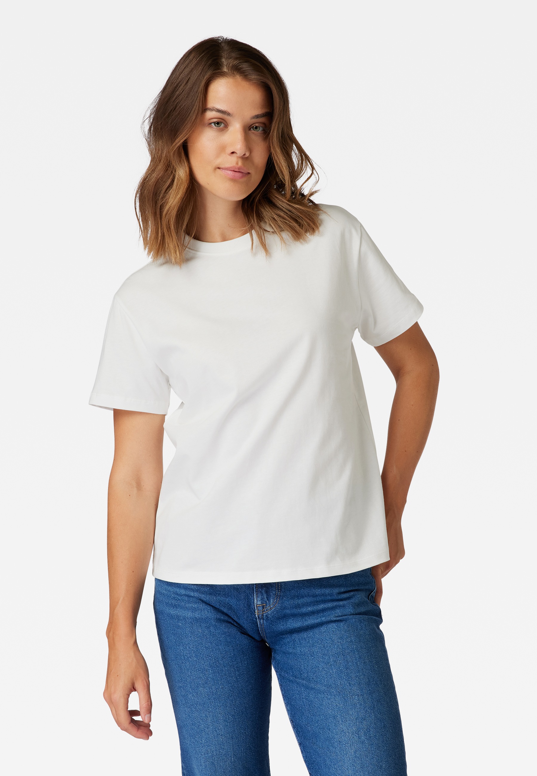 Mavi T-Shirt »BASIC SHORT SLEEVE TEE«, Basic T-Shirt